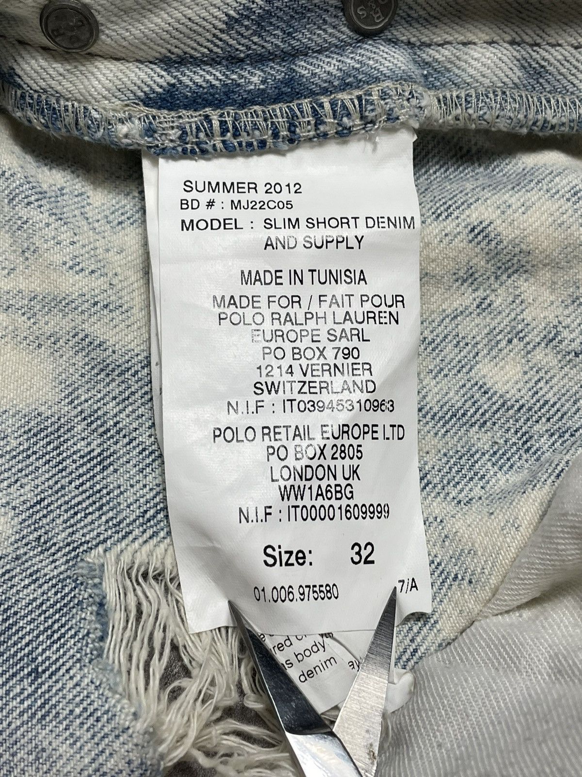 Denim & Supply Ralph Lauren Vintage Distressed Denim & Supply Ralph Lauren Jeans shorts Size US 32 / EU 48 - 9 Thumbnail