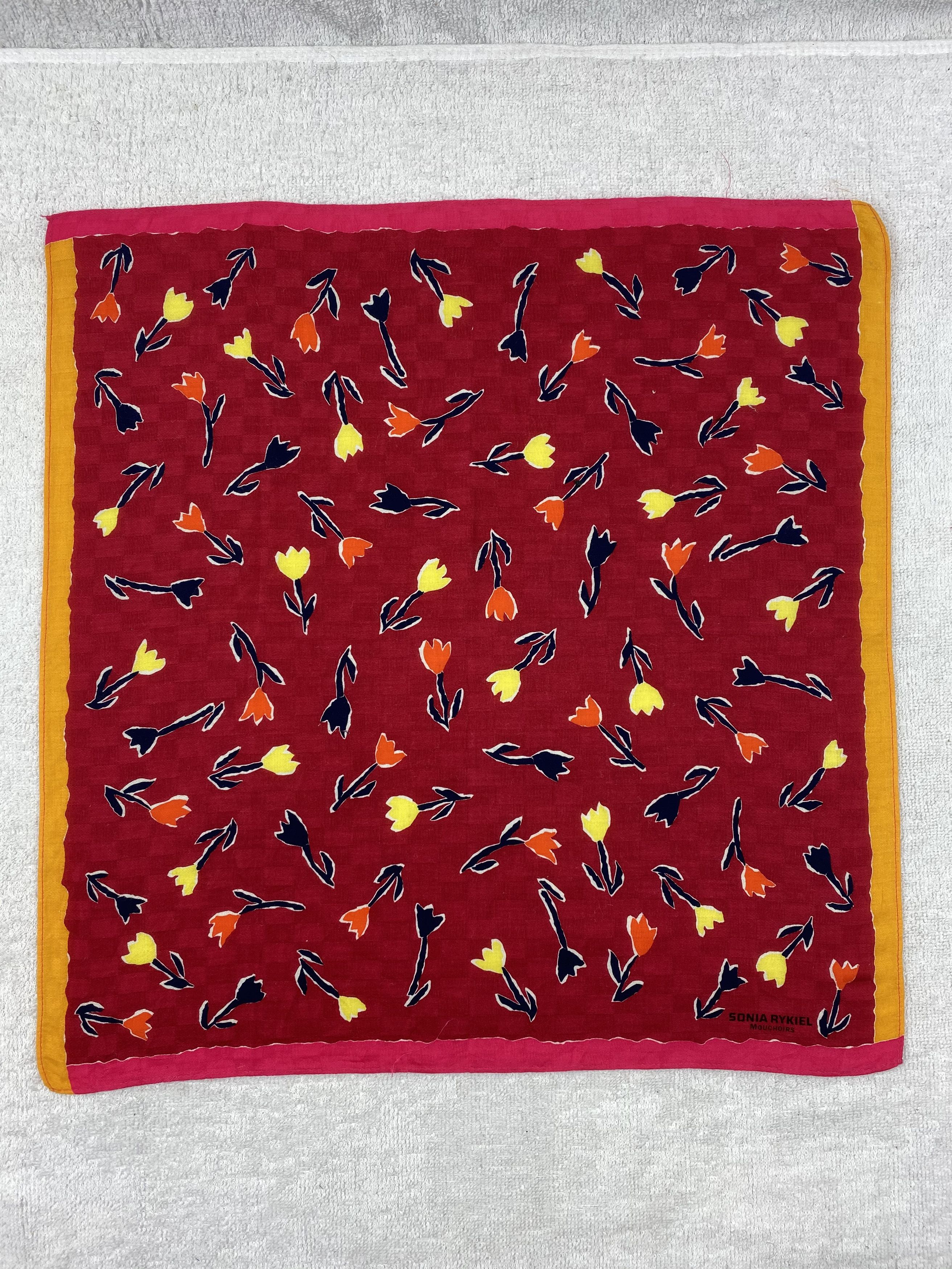 Sonia Rykiel × Vintage Sonia Rykiel Handkerchief / Bandana / Neckerchief Size ONE SIZE - 3 Thumbnail