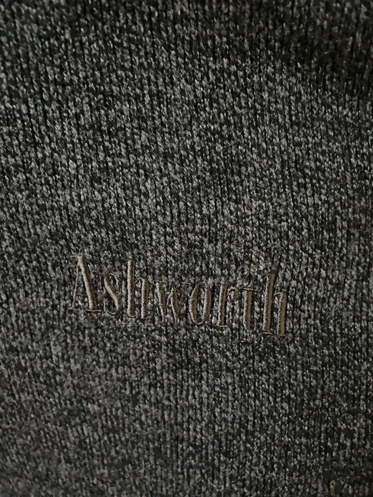 Ashworth Ashworth japan half zipper knit sweat Size US L / EU 52-54 / 3 - 6 Thumbnail