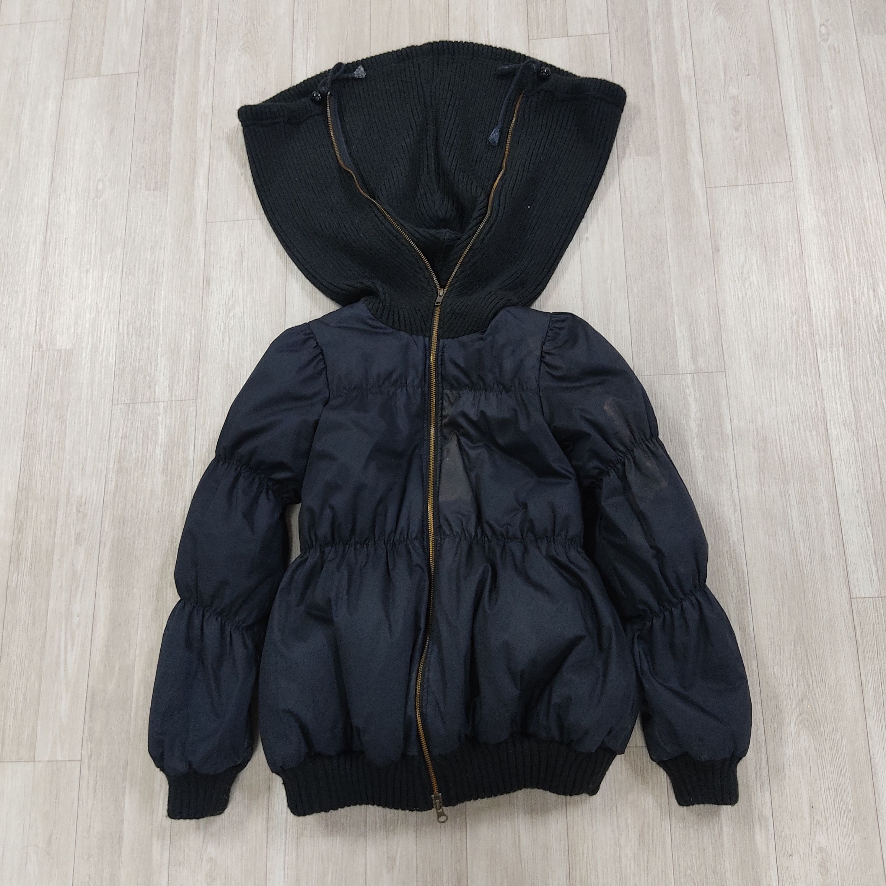 Issey Miyake NÉ-NET Extremely Large Collar Hooded Puffer Jacket Size US S / EU 44-46 / 1 - 3 Thumbnail