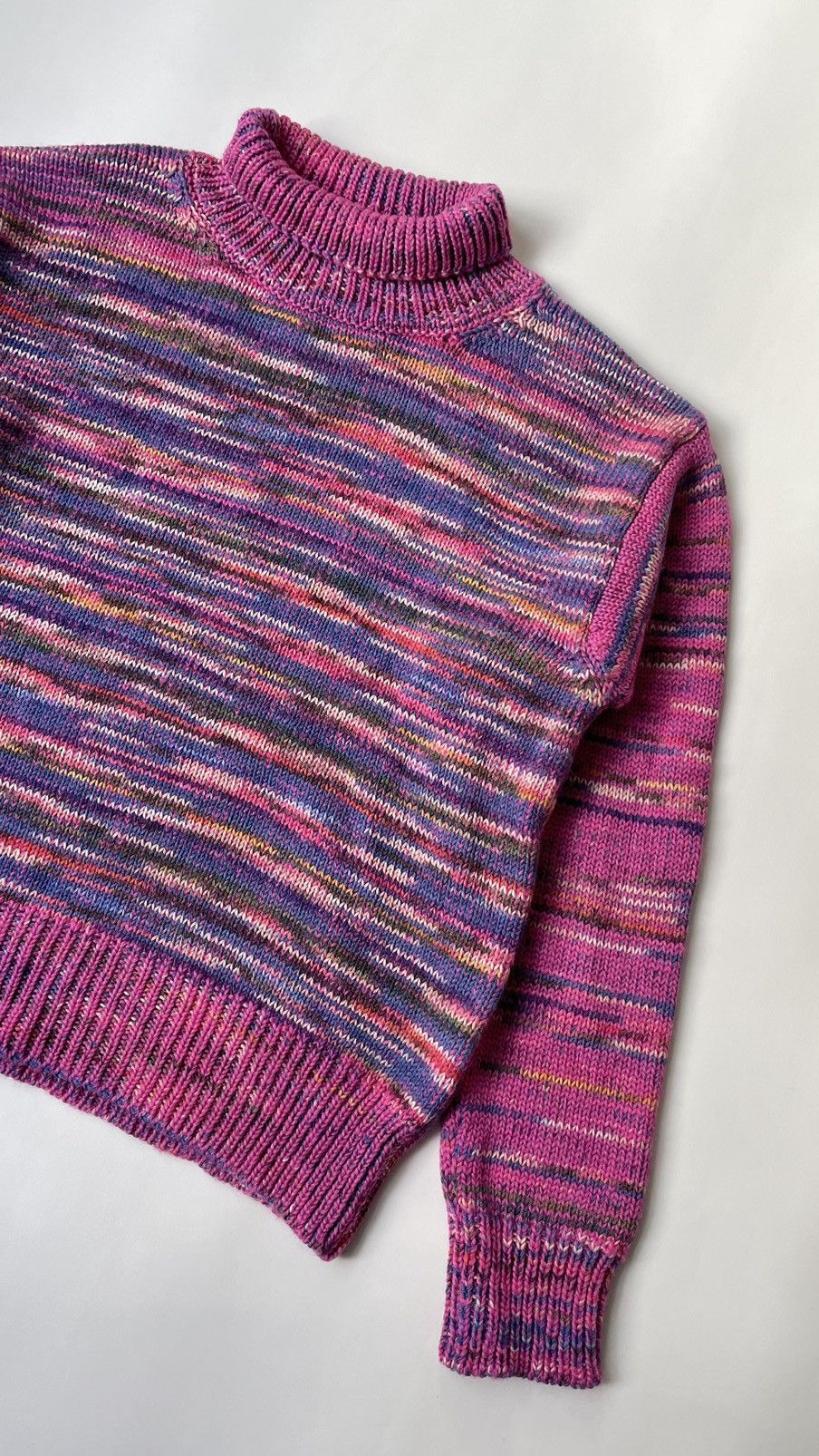 Dries Van Noten Sample Oversized Mohair Marled Sweater Size US M / EU 48-50 / 2 - 7 Thumbnail