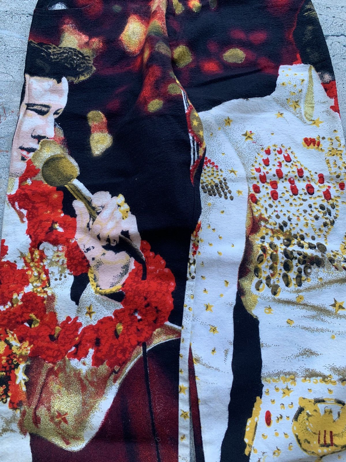 Vintage VINTAGE ELVIS PRESLEY KING OF ROCK OVP PANTS Size US 34 / EU 50 - 4 Thumbnail