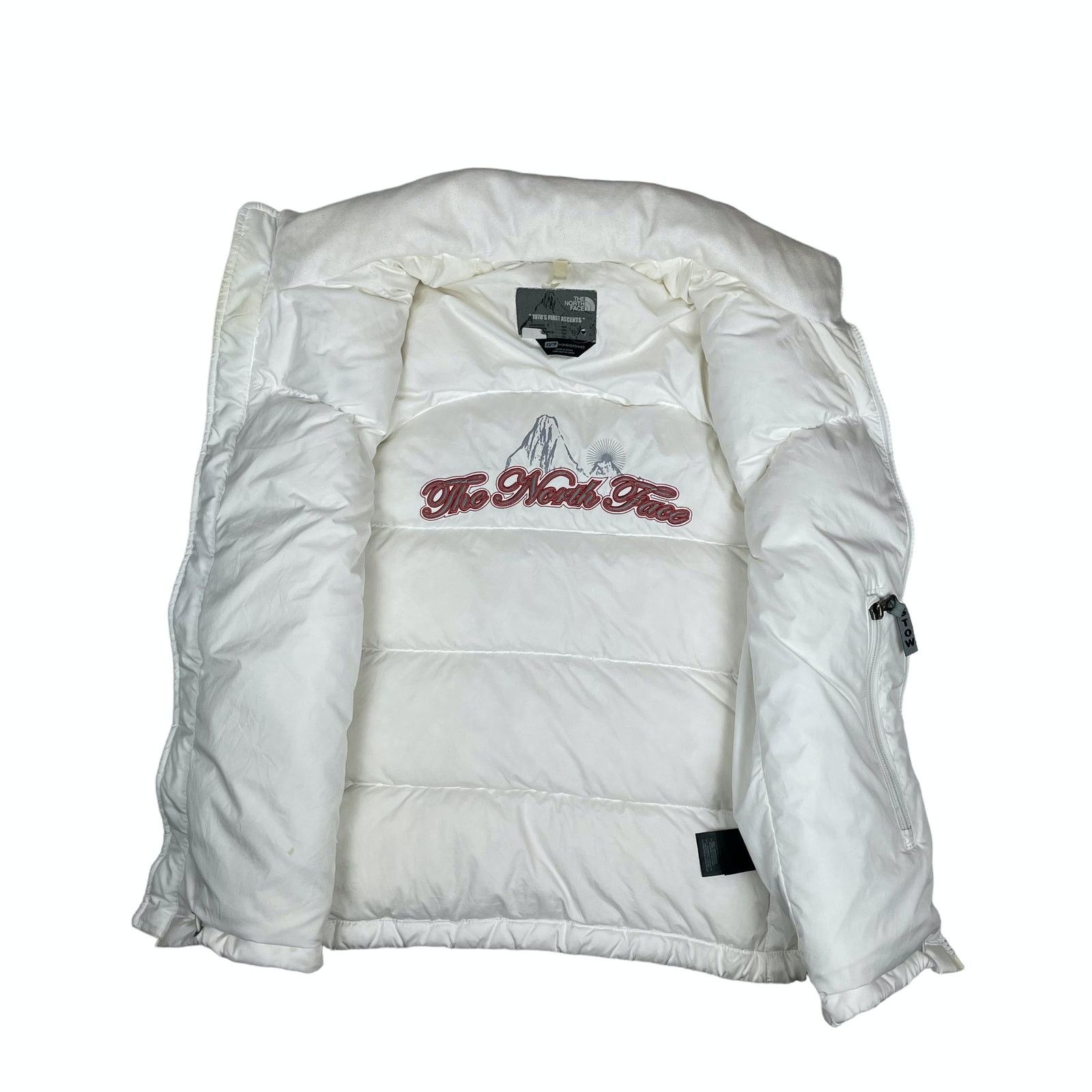 The North Face The North Face Women White Full Zip Outdoor Puffer Vest XS Size XS / US 0-2 / IT 36-38 - 12 Thumbnail