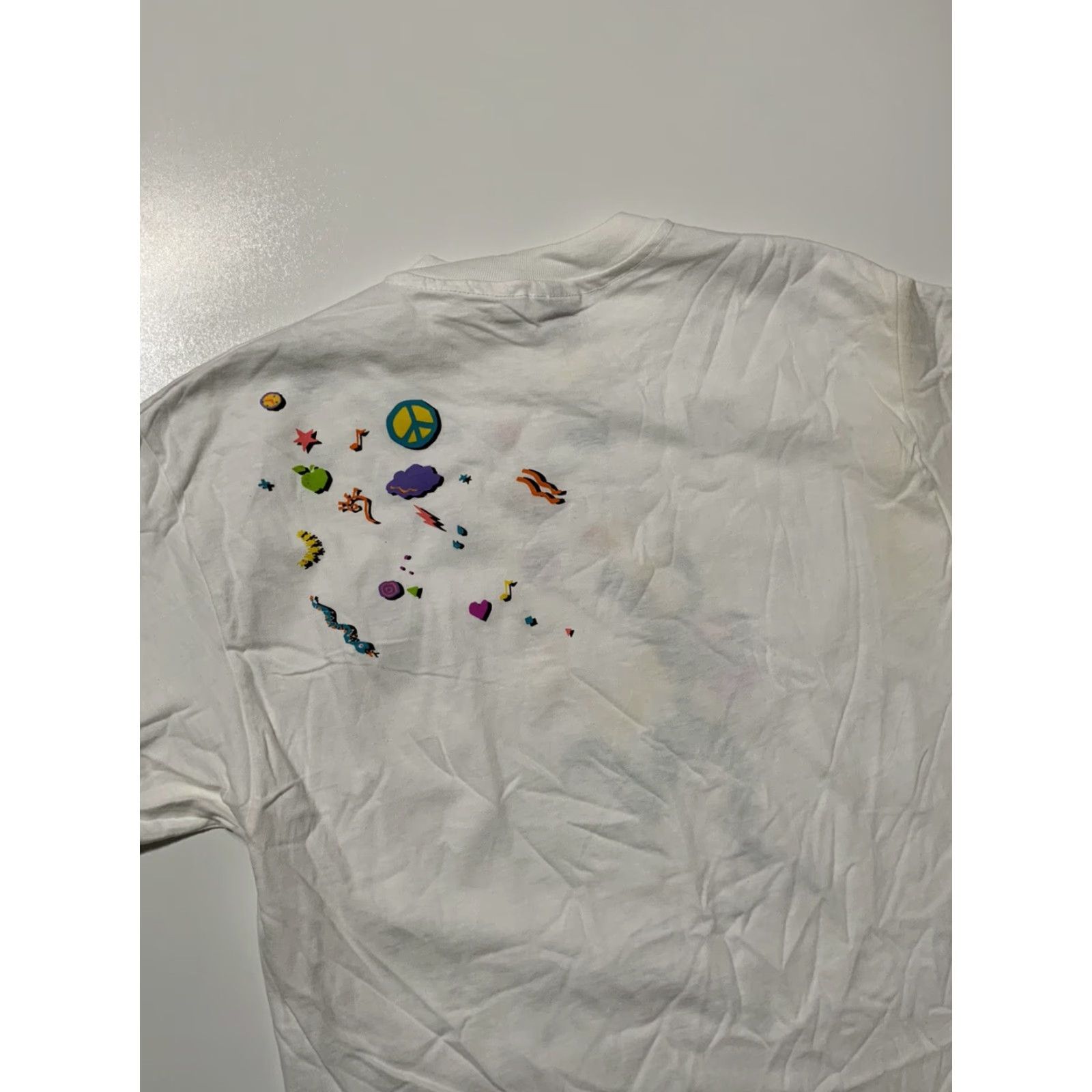 Vintage VINTAGE 90s Los Angeles Times Newspaper Single Stitch Graphic T-Shirt XL Size US XL / EU 56 / 4 - 4 Thumbnail
