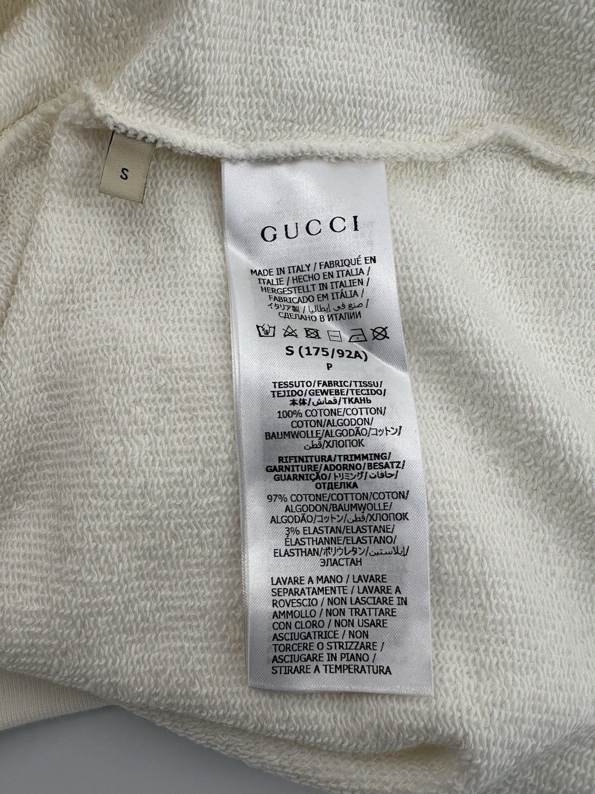 Gucci New Gucci Hoodie Sweatshirt Size-S Size US S / EU 44-46 / 1 - 8 Thumbnail