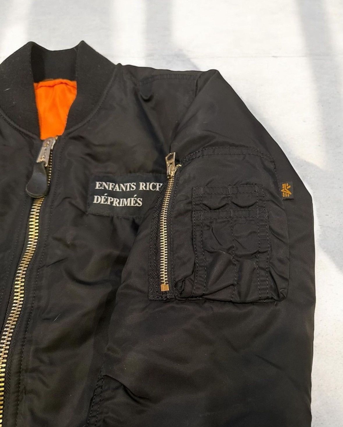 Enfants Riches Deprimes 1 of 20 Enfants Riches Deprimes Mercedes Bomber Size US XS / EU 42 / 0 - 4 Thumbnail