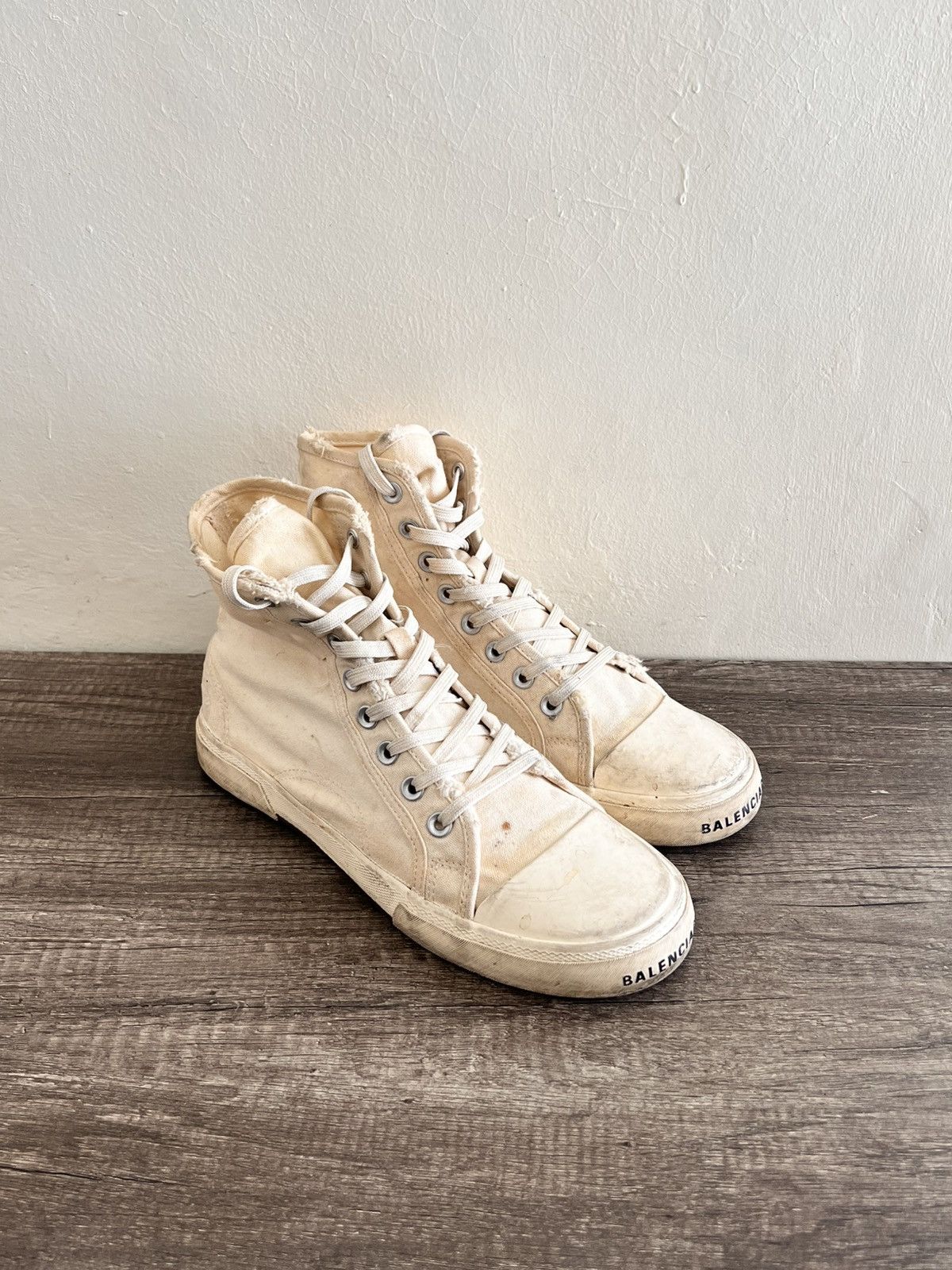 Balenciaga Vulc Destroyed Fab/ Rub Balencis Size US 11.5 / EU 44-45 - 4 Thumbnail