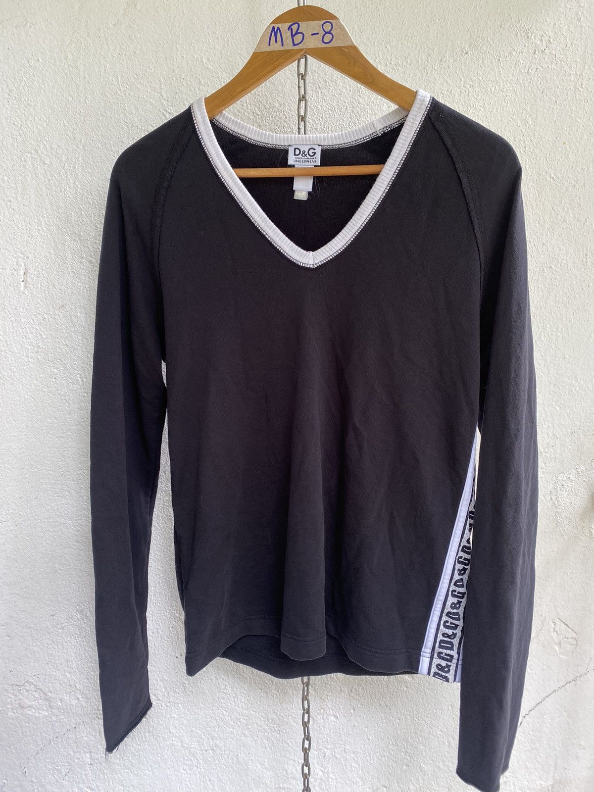 Dolce & Gabbana 2000s Side Logo LS Size US M / EU 48-50 / 2 - 2 Thumbnail
