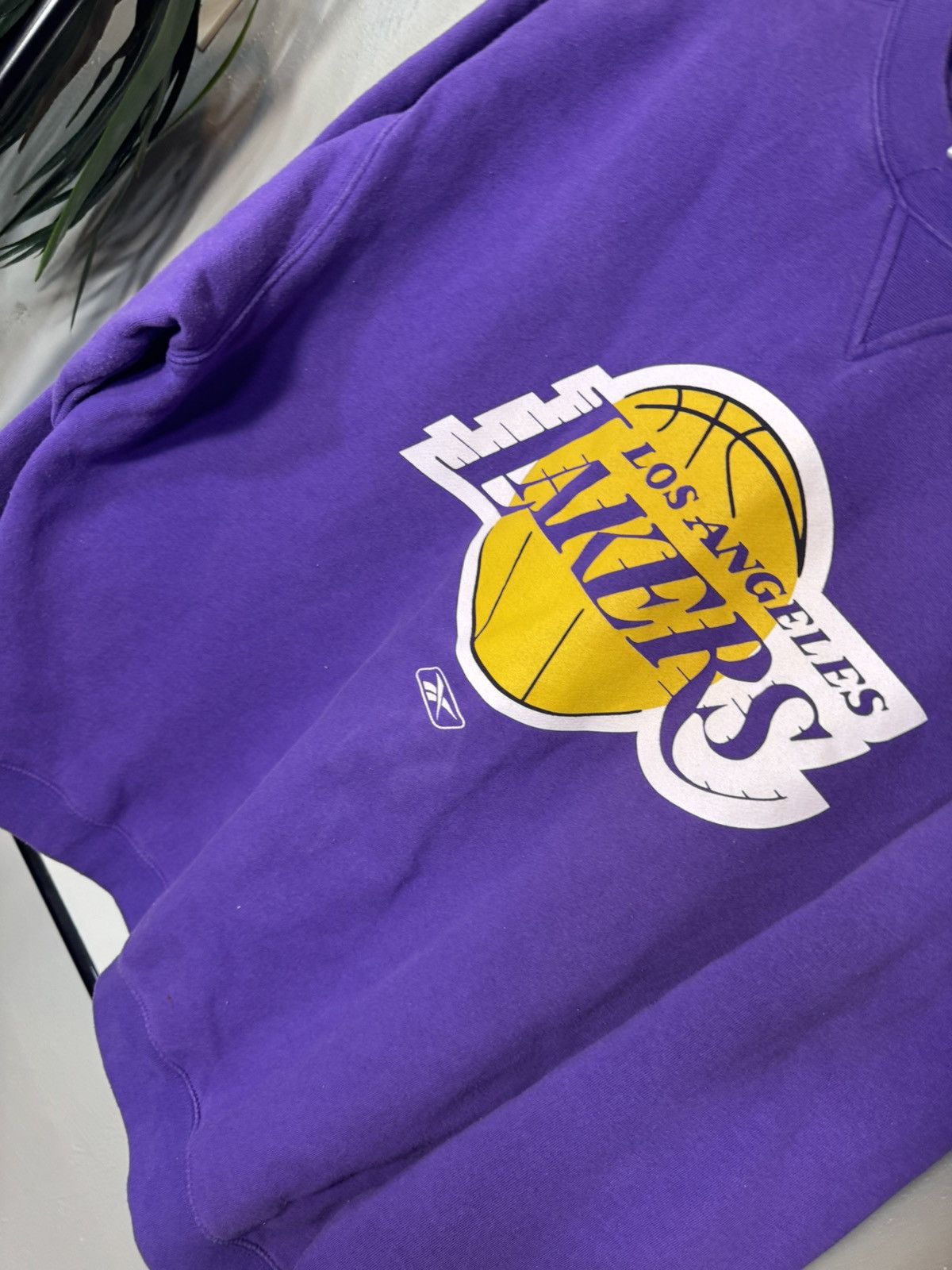 Reebok Vintage Los Angeles Lakers Sweatshirt Size US XL / EU 56 / 4 - 4 Thumbnail