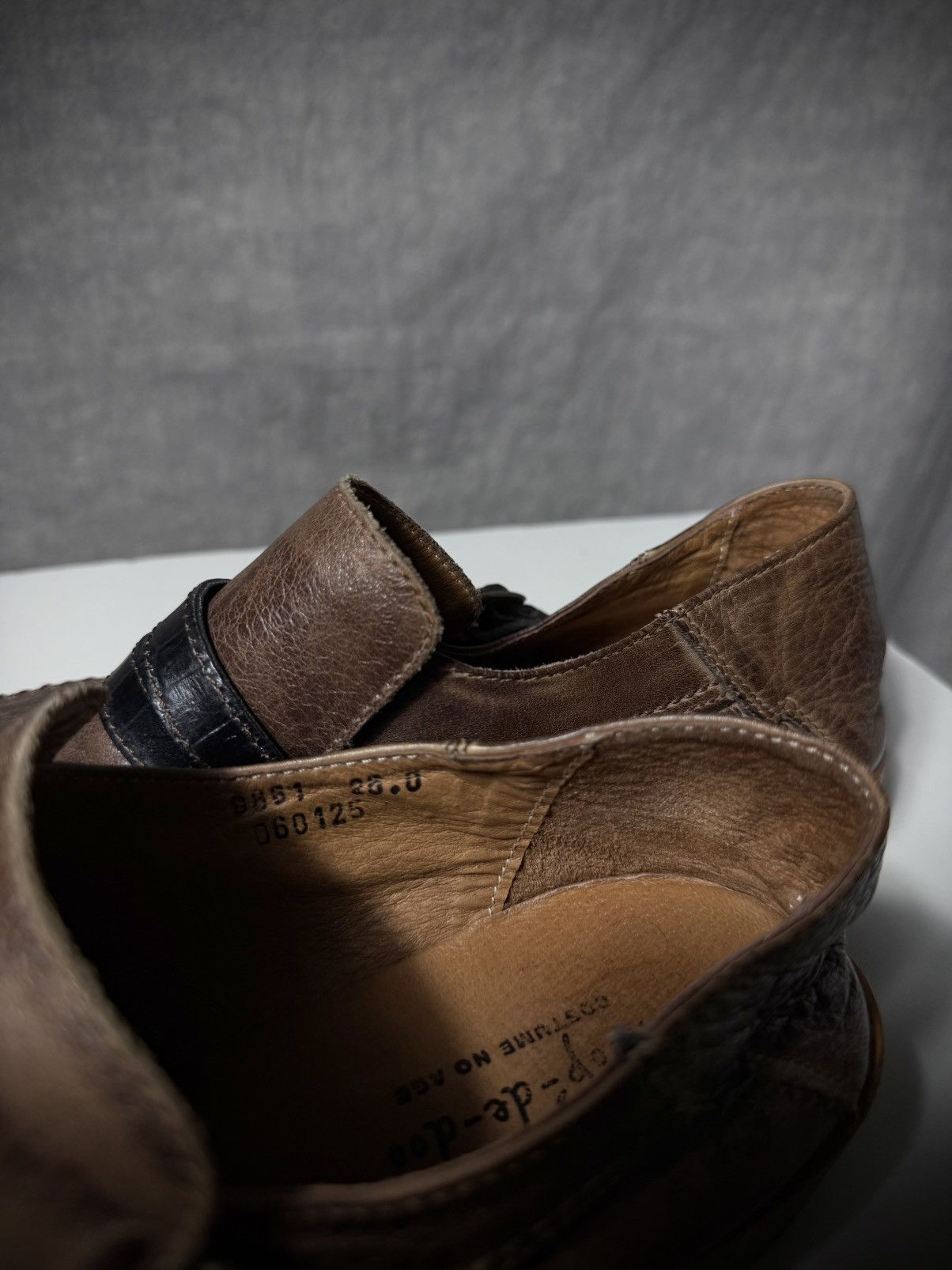 Japanese Brand Whoop de doo Double Strap Leather Shoes Size US 8 / EU 41 - 8 Thumbnail
