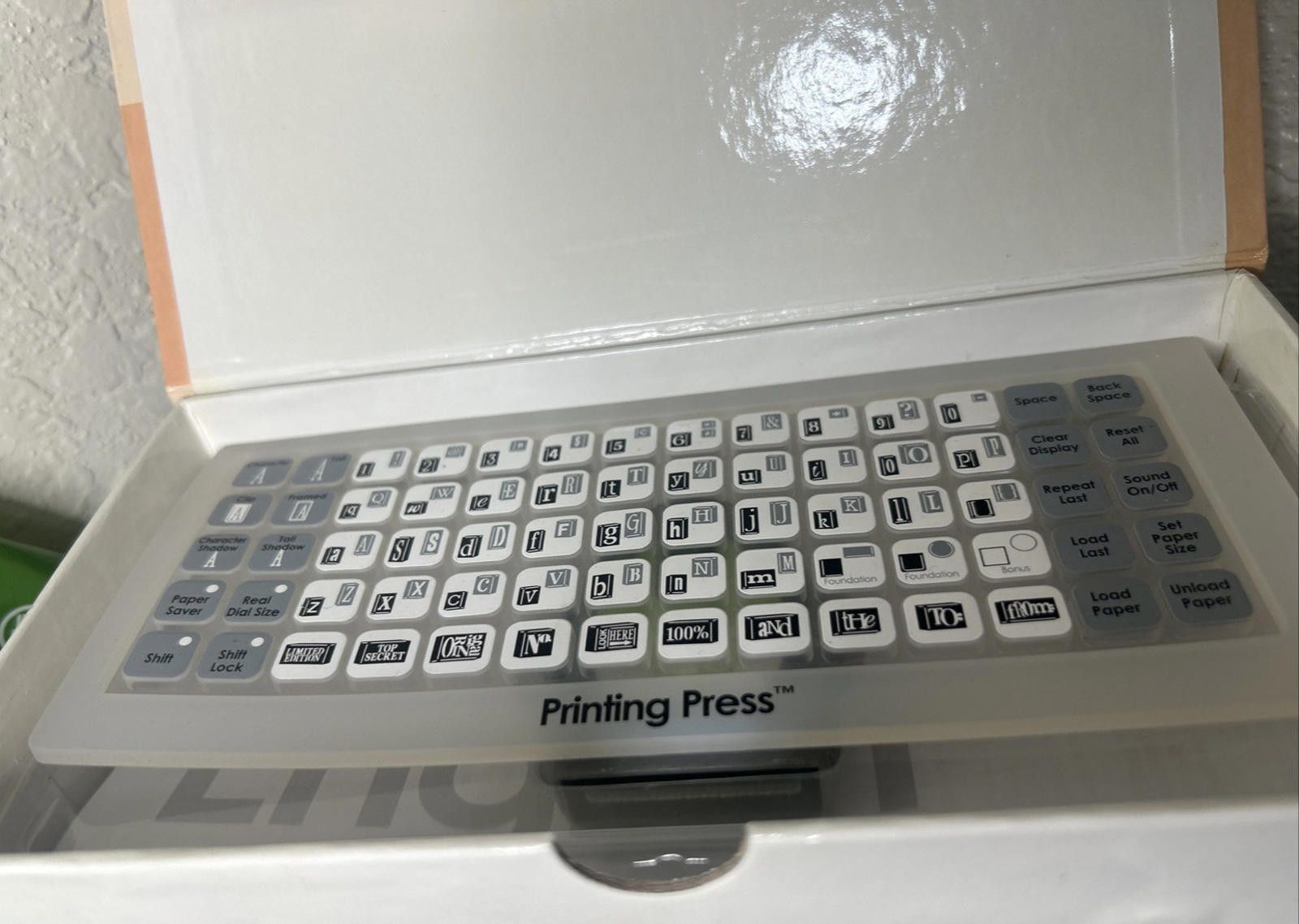 Designer CRICUT FONT CARTIDGE PRINTING PRESS FONTS Size ONE SIZE - 5 Thumbnail