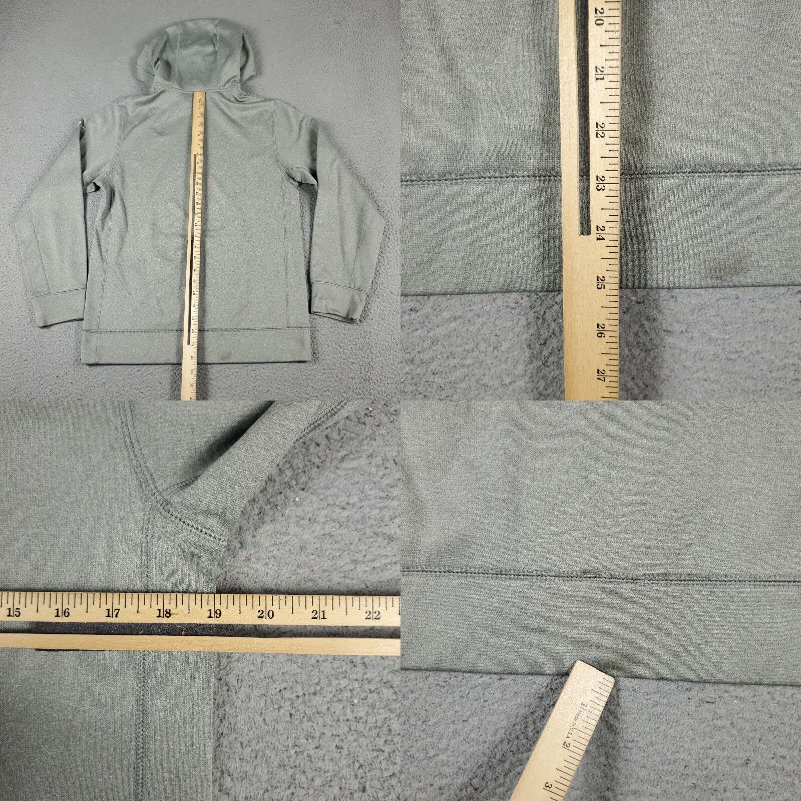 Nike Nike Hoodie Mens Small Gray Pullover Swoosh Casual Sweatshirt Size US S / EU 44-46 / 1 - 8 Thumbnail