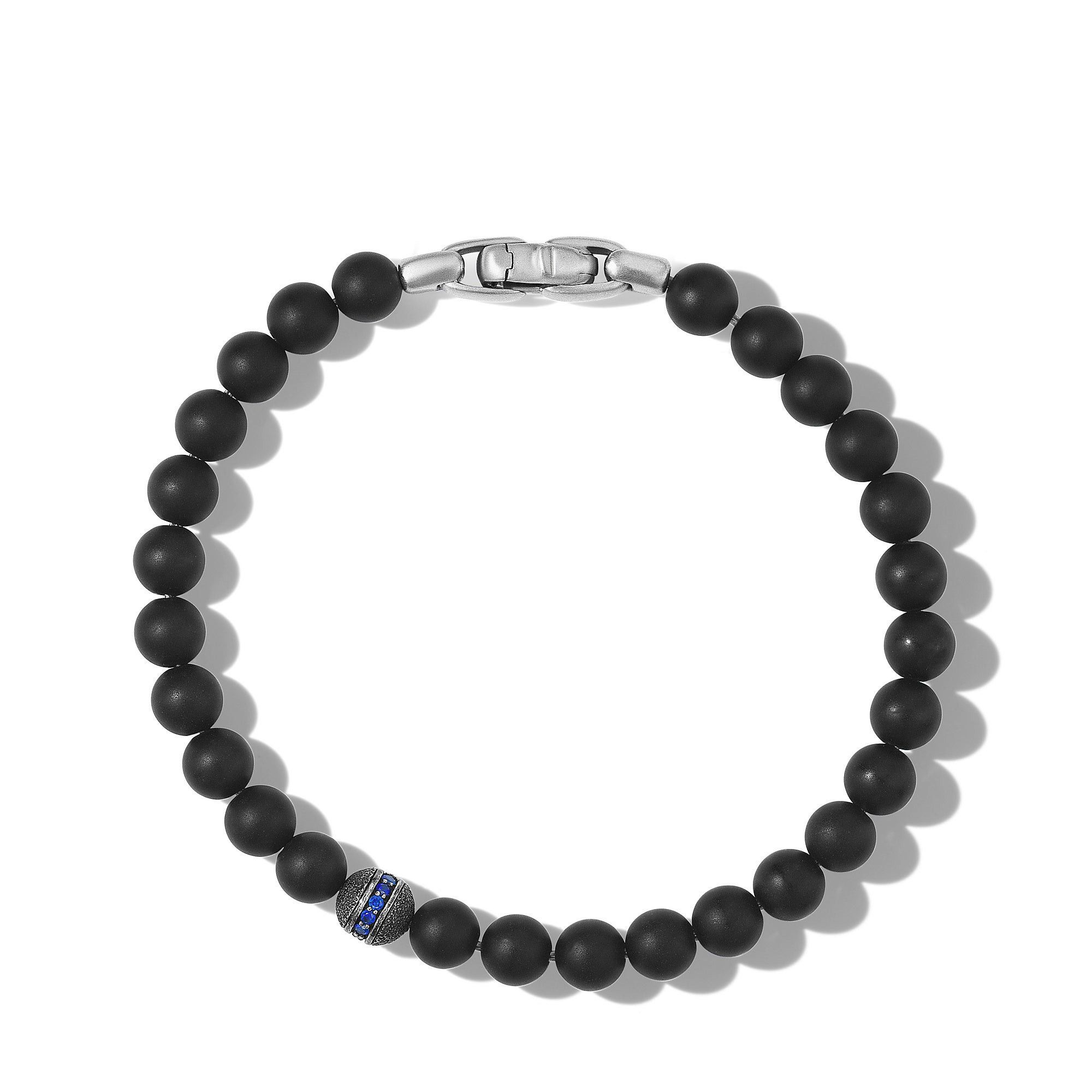 David Yurman oc11z1025 Bracelet in Sterling Silver with Black Onyx Size ONE SIZE - 2 Thumbnail