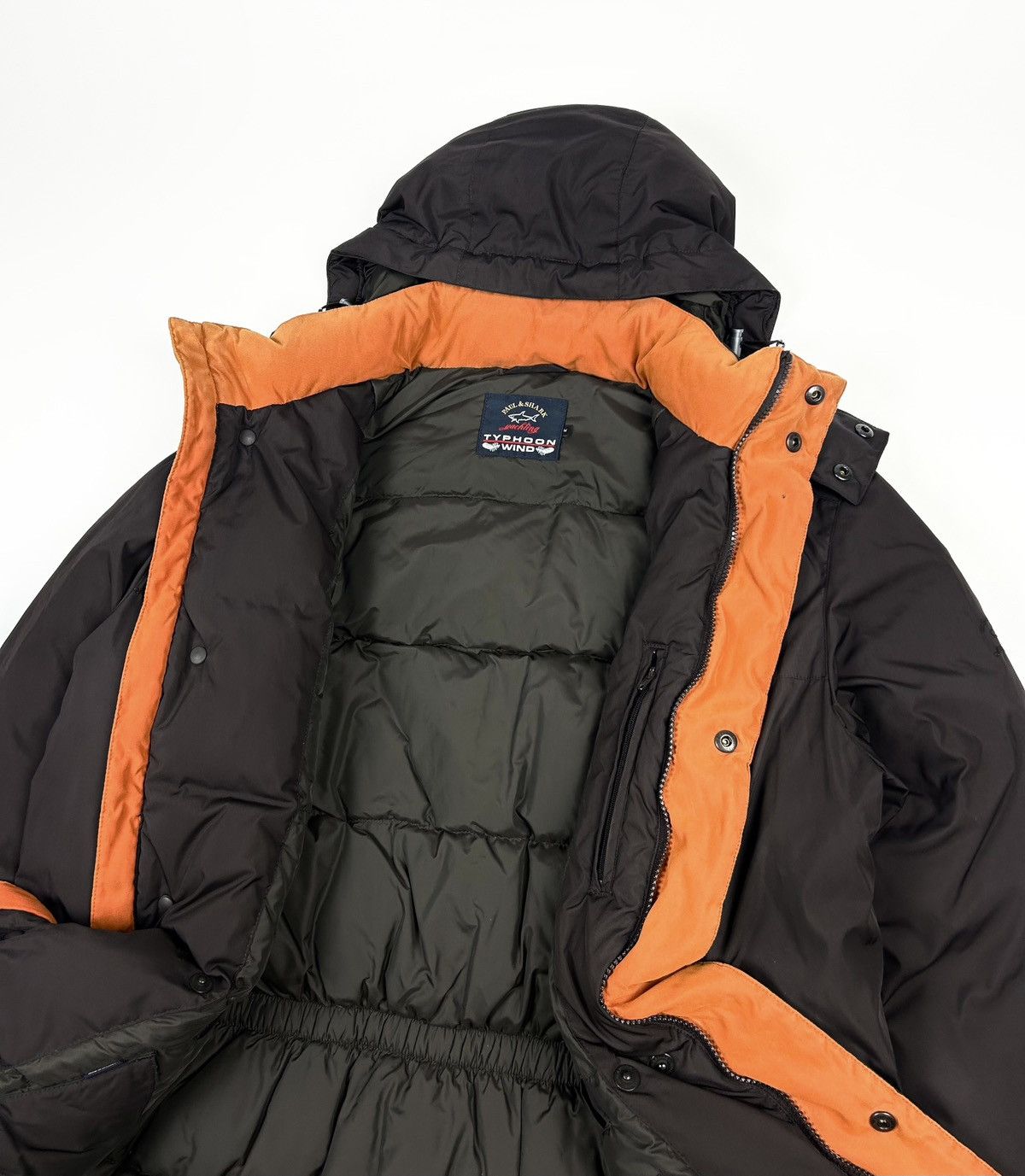 Brunello Cucinelli Paul Shark brown down puffer jacket Size US M / EU 48-50 / 2 - 5 Thumbnail