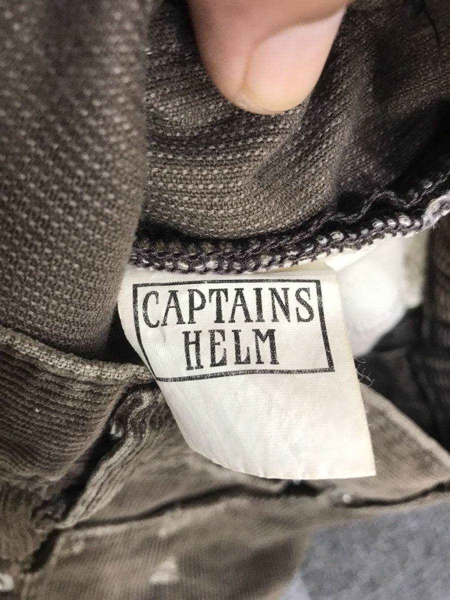 Japanese Brand Statement Pant CAPT HELM Japan Distressed Curduroy Pant Size US 29 - 18 Thumbnail