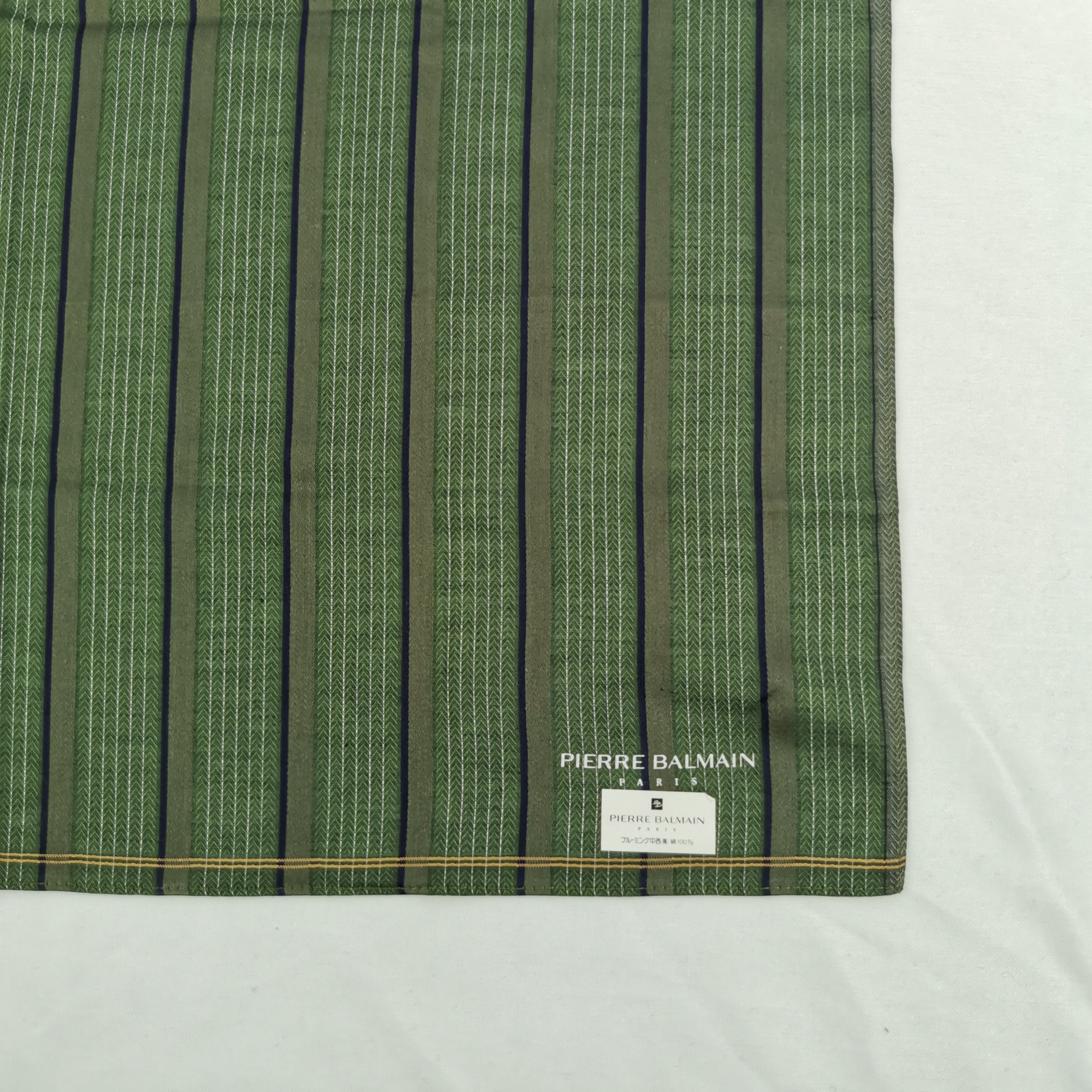 Japanese Brand NWT Vintage Pierre Balmain Handkerchief Neckerchief Bandana Size ONE SIZE - 3 Thumbnail
