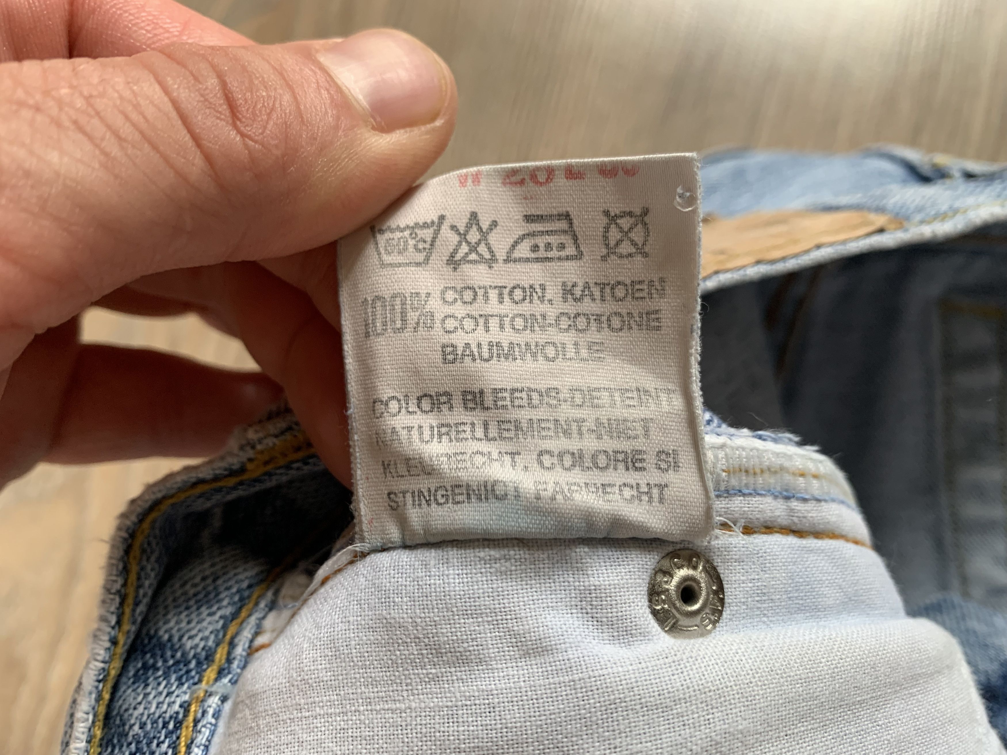 Levi's Vintage Clothing Rare Levi’s 501 Made In USA Light Blue Jeans Size US 28 / EU 44 - 11 Thumbnail