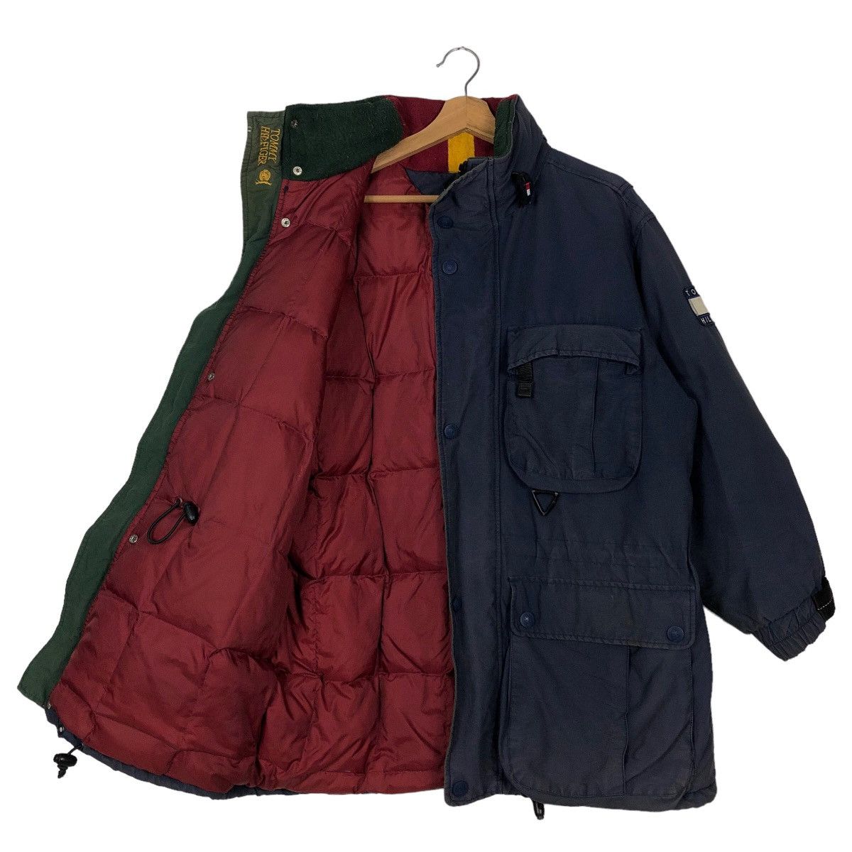 Japanese Brand 🔥90’s Vintage Hunting Jacket Cargo Pocket Tommy Hilfiger Size US S / EU 44-46 / 1 - 8 Thumbnail