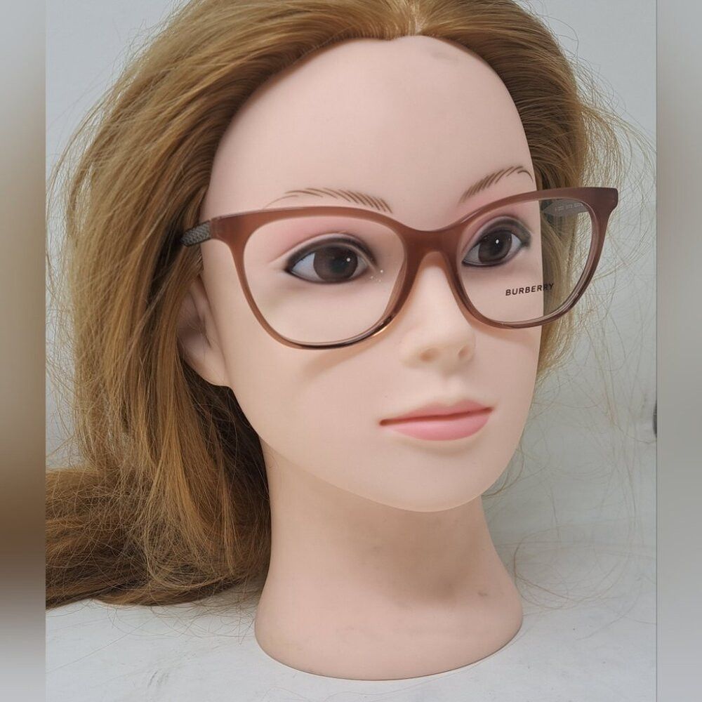 Burberry NWT Burberry Women's Charlotte Eye Glasses Frames Brown BE Size ONE SIZE - 7 Thumbnail