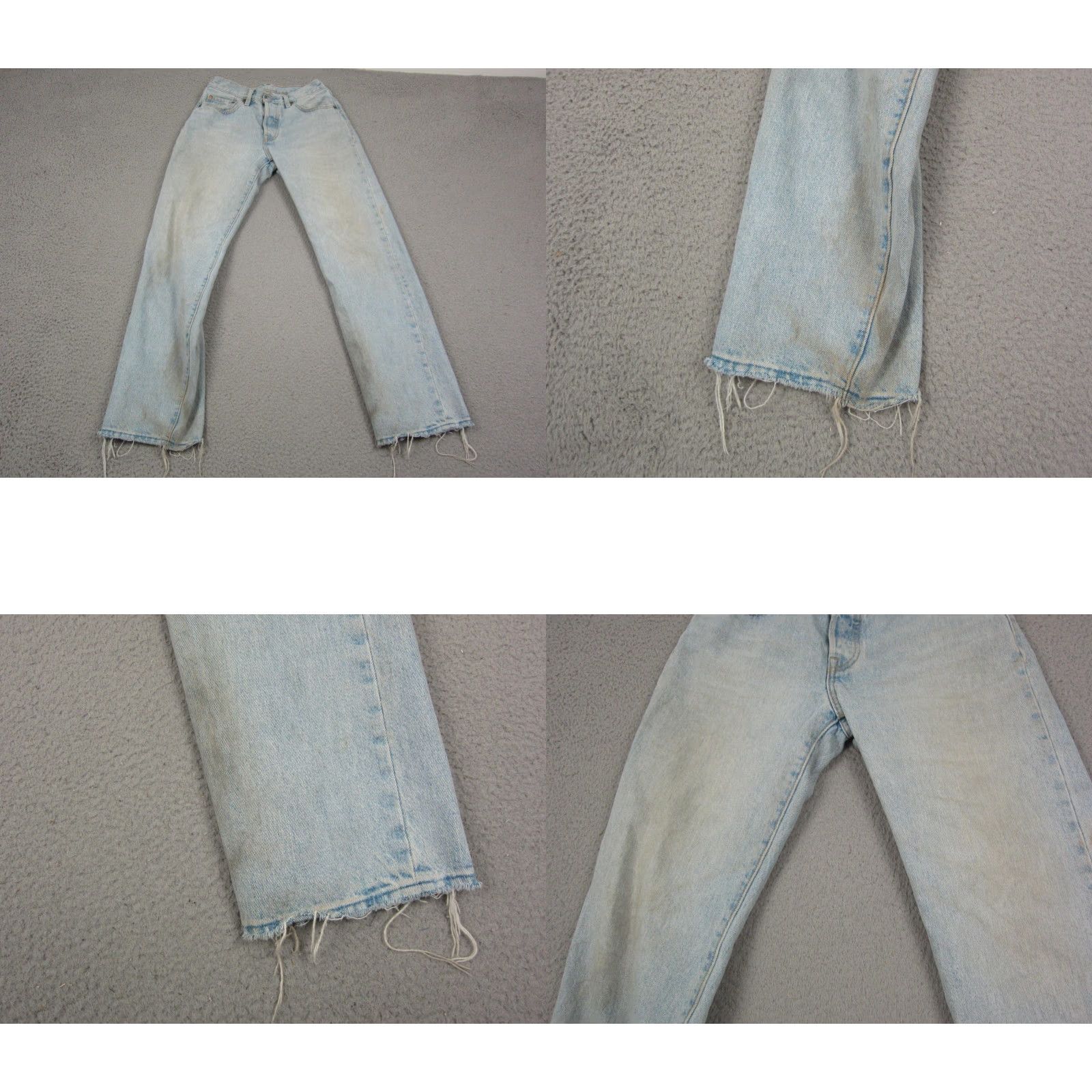 Levi's VINTAGE Levi's 501 Jeans Womens 26x30 Blue Button Fly Denim Pants 90s Size 26" / US 2 / IT 38 - 8 Thumbnail