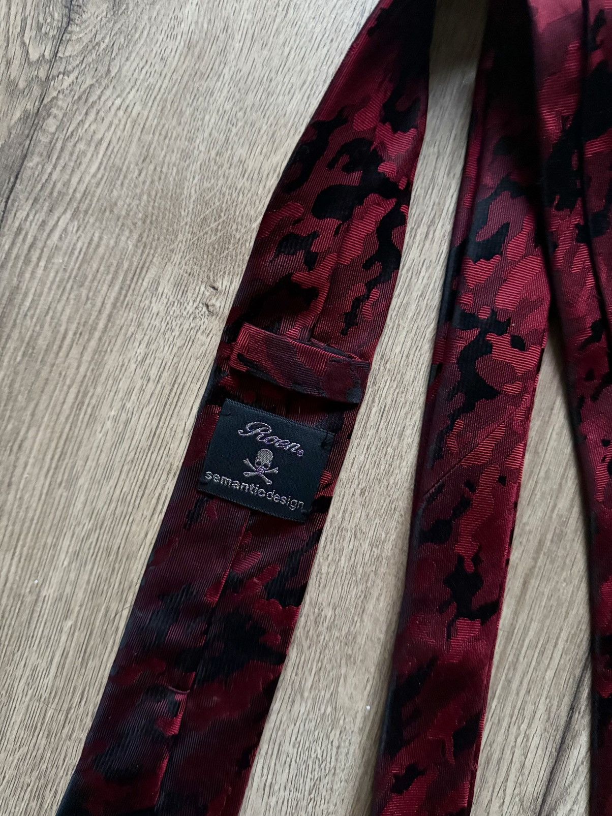 Roen Roen X Semanticdesign Camo Tie Size ONE SIZE - 3 Thumbnail