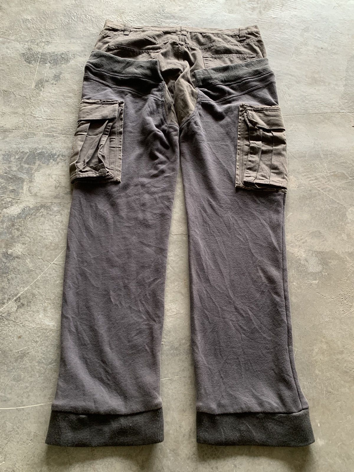 20471120 × Hysteric Glamour × Le Grande Bleu (L.G.B.) vintage hybrid cargo sweatpant punk army style Size US 37 - 12 Thumbnail