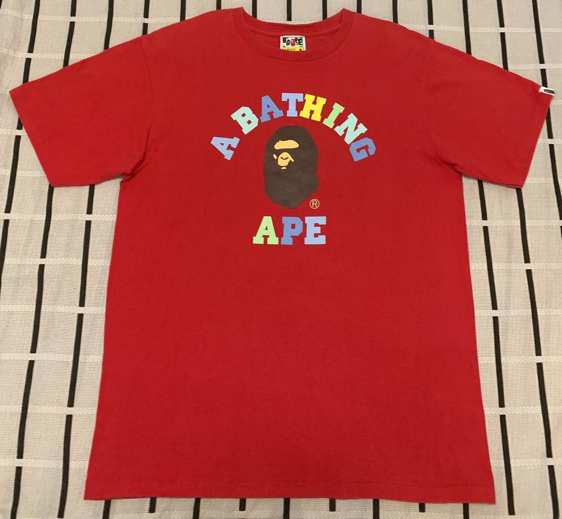 Bape Bape Ape Head Multi T-Shirt M Men Size US M / EU 48-50 / 2 - 1 Thumbnail