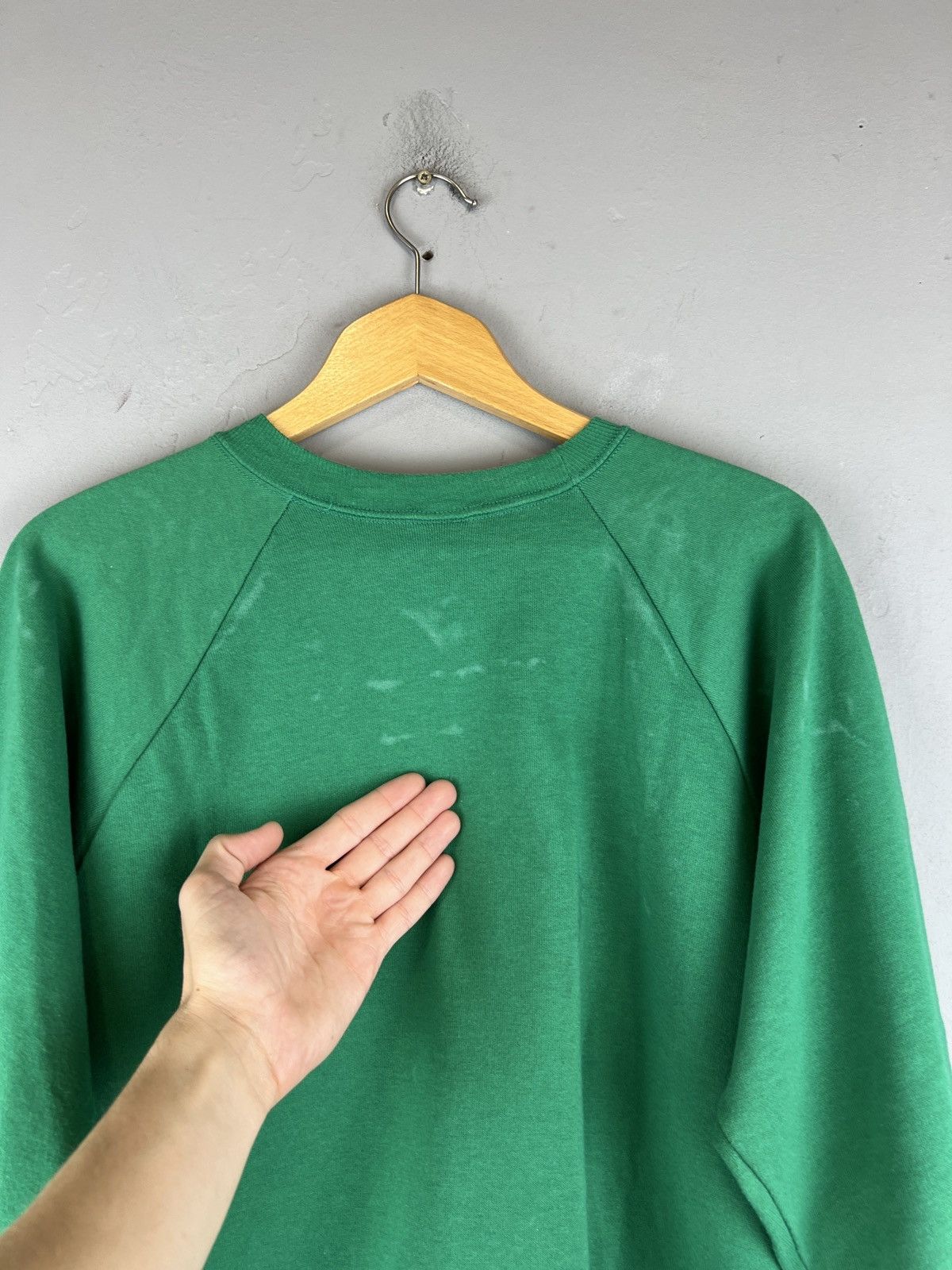 NBA Vintage 90s Utah Jazz 7 Logo Sweatshirt Rare NBA Y2K Sport Size US XL / EU 56 / 4 - 11 Thumbnail