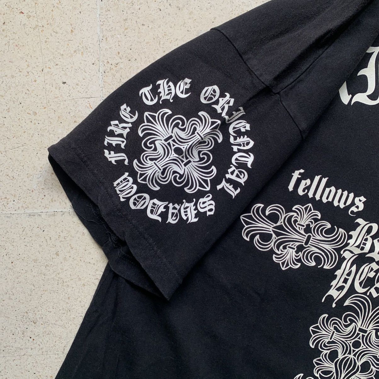 Japanese Brand Vtg 2000's defective struct poem chrome hearts style Size US XL / EU 56 / 4 - 2 Thumbnail