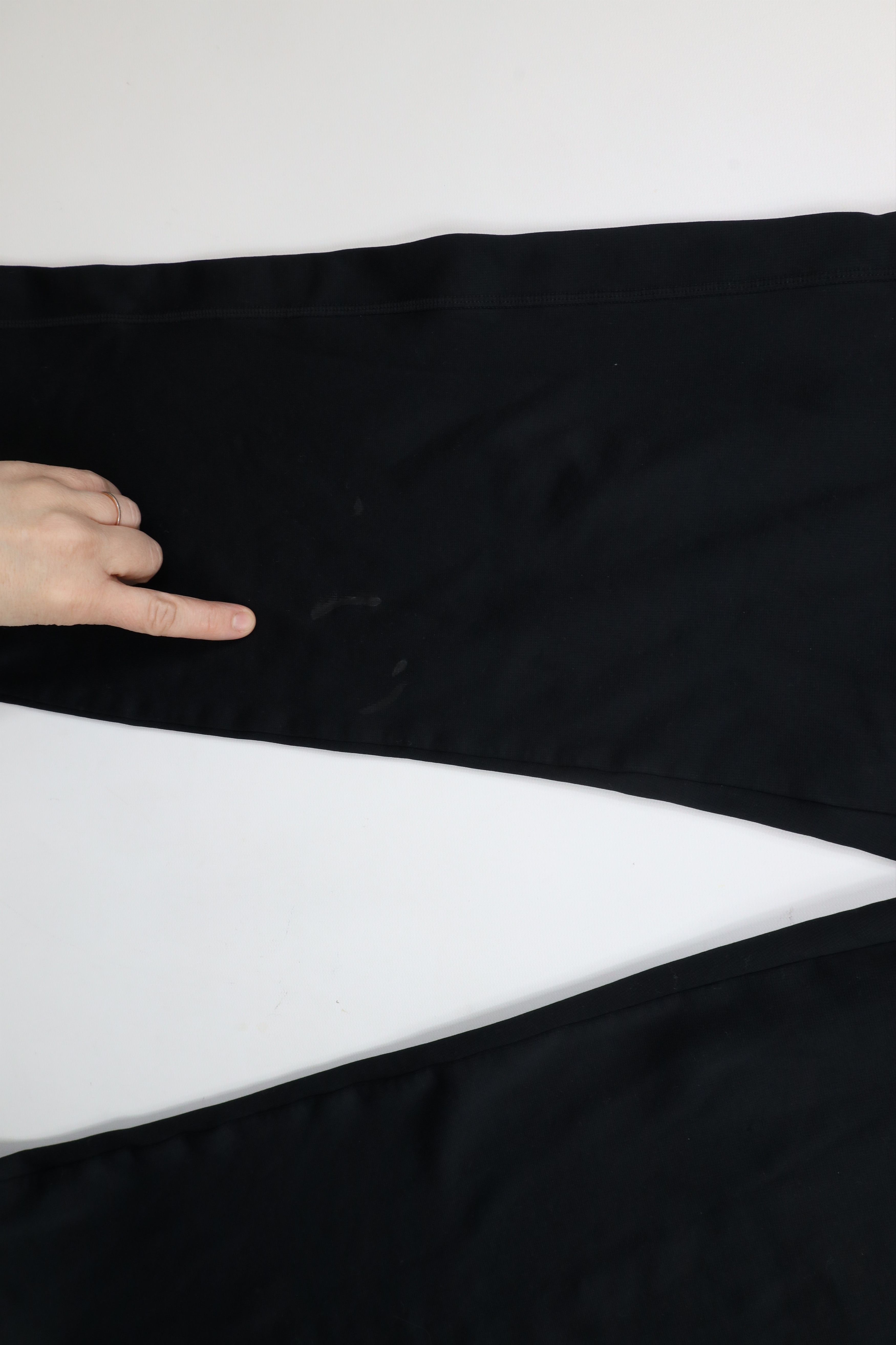 Nike × Vintage Vintage Nike Travis Scott Mini Swoosh Wide Leg Sweatpants Size US 34 / EU 50 - 5 Thumbnail