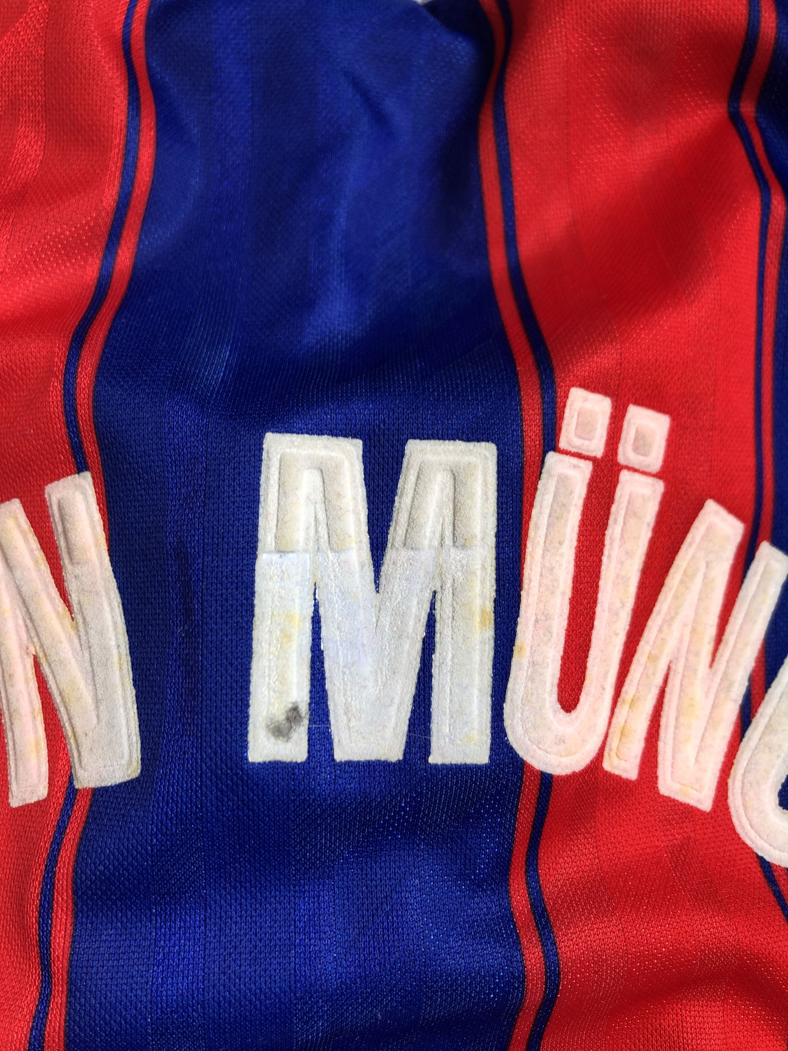 Adidas Bayern Munich Home football shirt 1995-1997 #18 Klinsmann Size US XL / EU 56 / 4 - 19 Thumbnail