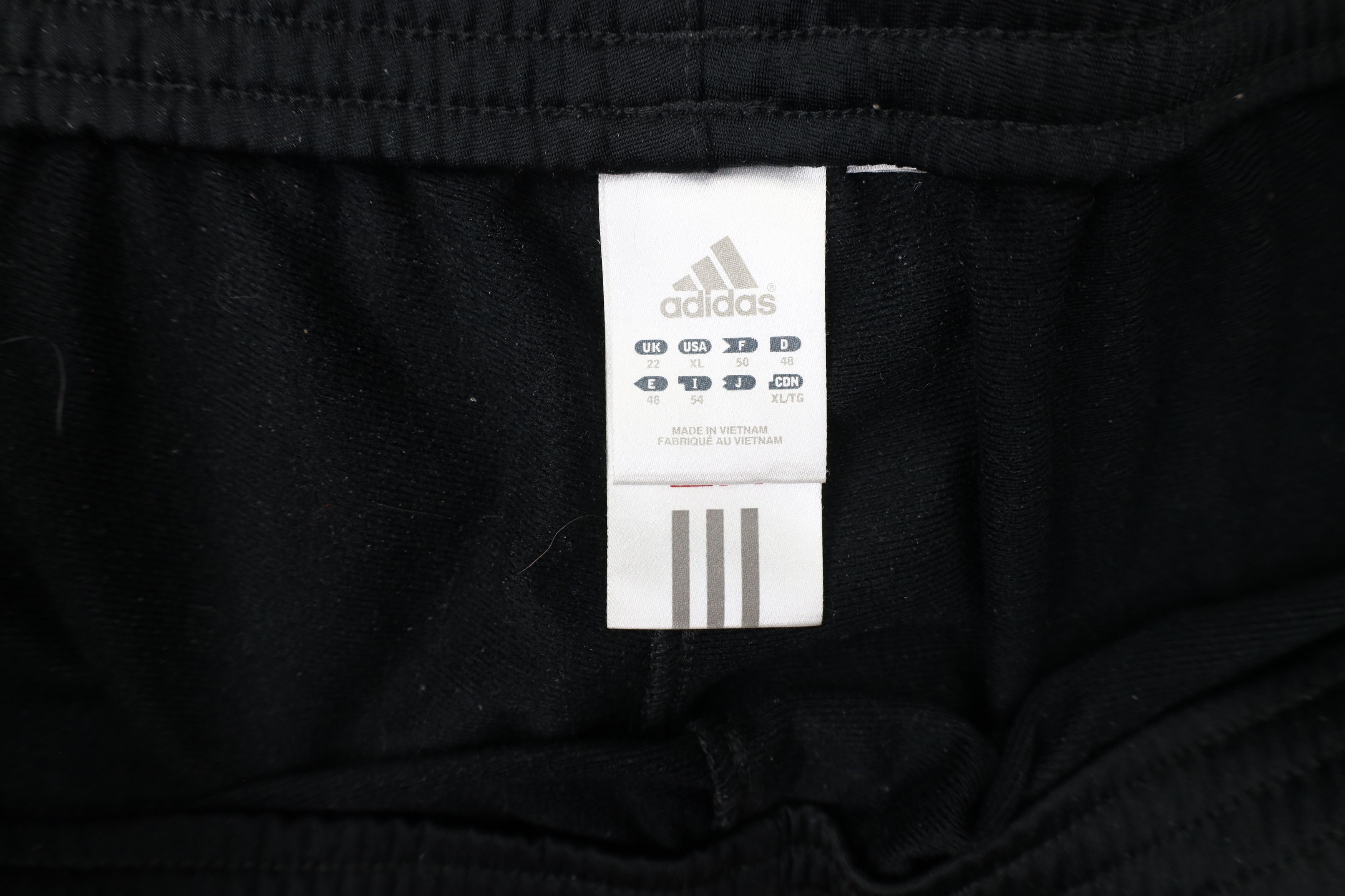 Adidas × Vintage Vintage Y2K Adidas Striped Wide Leg Sweatpants Pants Black Size 38" / US 16 / IT 52 - 9 Thumbnail