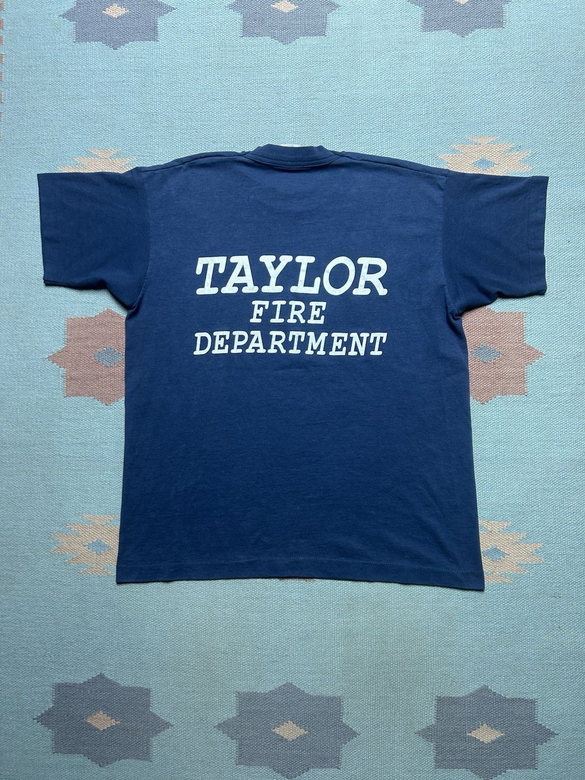 Vintage Vintage 90s t shirt Taylor fire department Michigan L Size US L / EU 52-54 / 3 - 6 Thumbnail