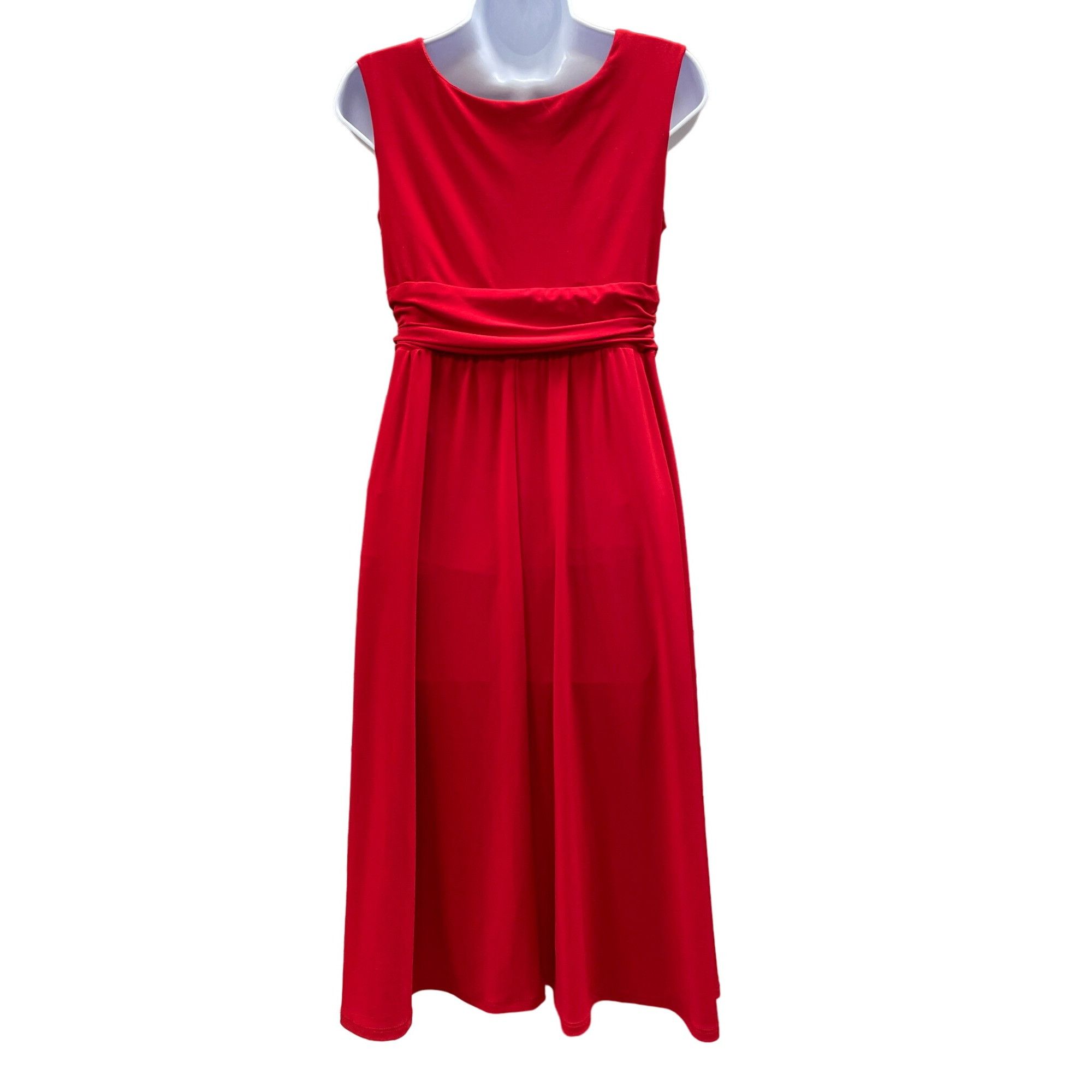 Coldwater Creek Coldwater Creek Women's Red Dress Maxi Sleeveless Size 4P SK Size S / US 4 / IT 40 - 2 Thumbnail