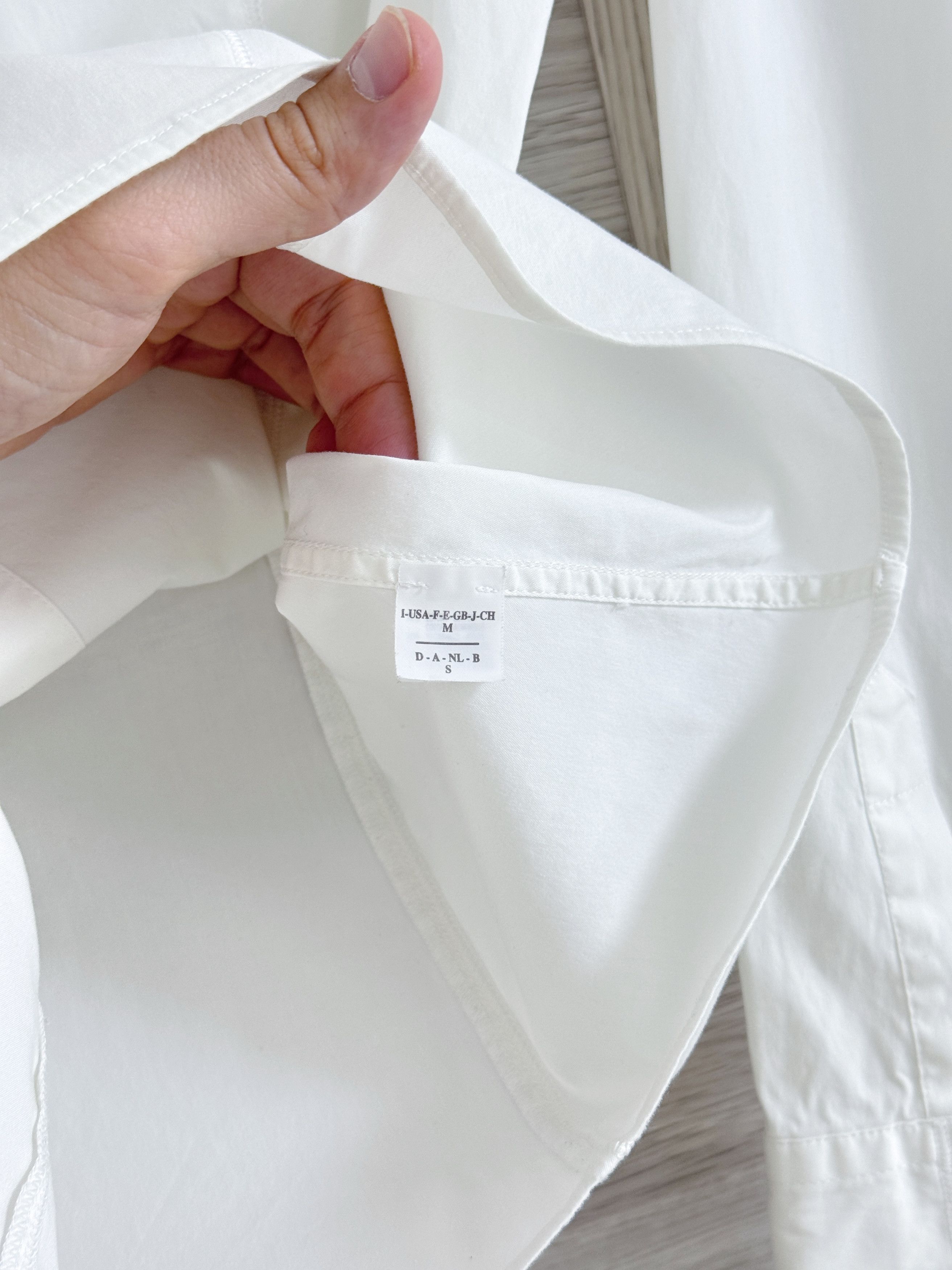 Brunello Cucinelli Brunello Cucinelli Blouse Classic Shirt Cotton & Nylon Women Size S / US 4 / IT 40 - 15 Thumbnail