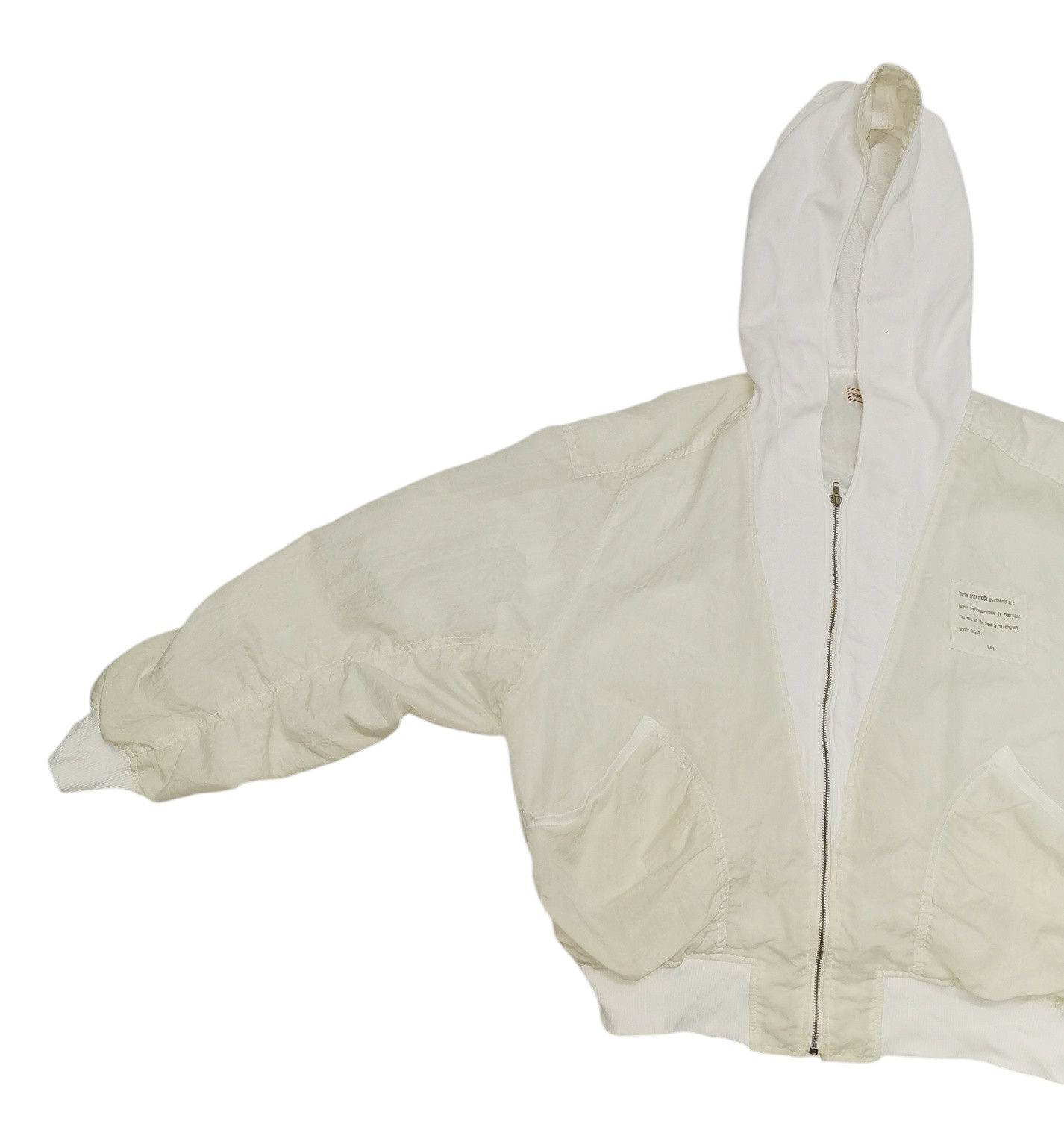 Fiorucci Fiorucci Big Logo Hoodie Bomber Jacket Size US L / EU 52-54 / 3 - 10 Thumbnail
