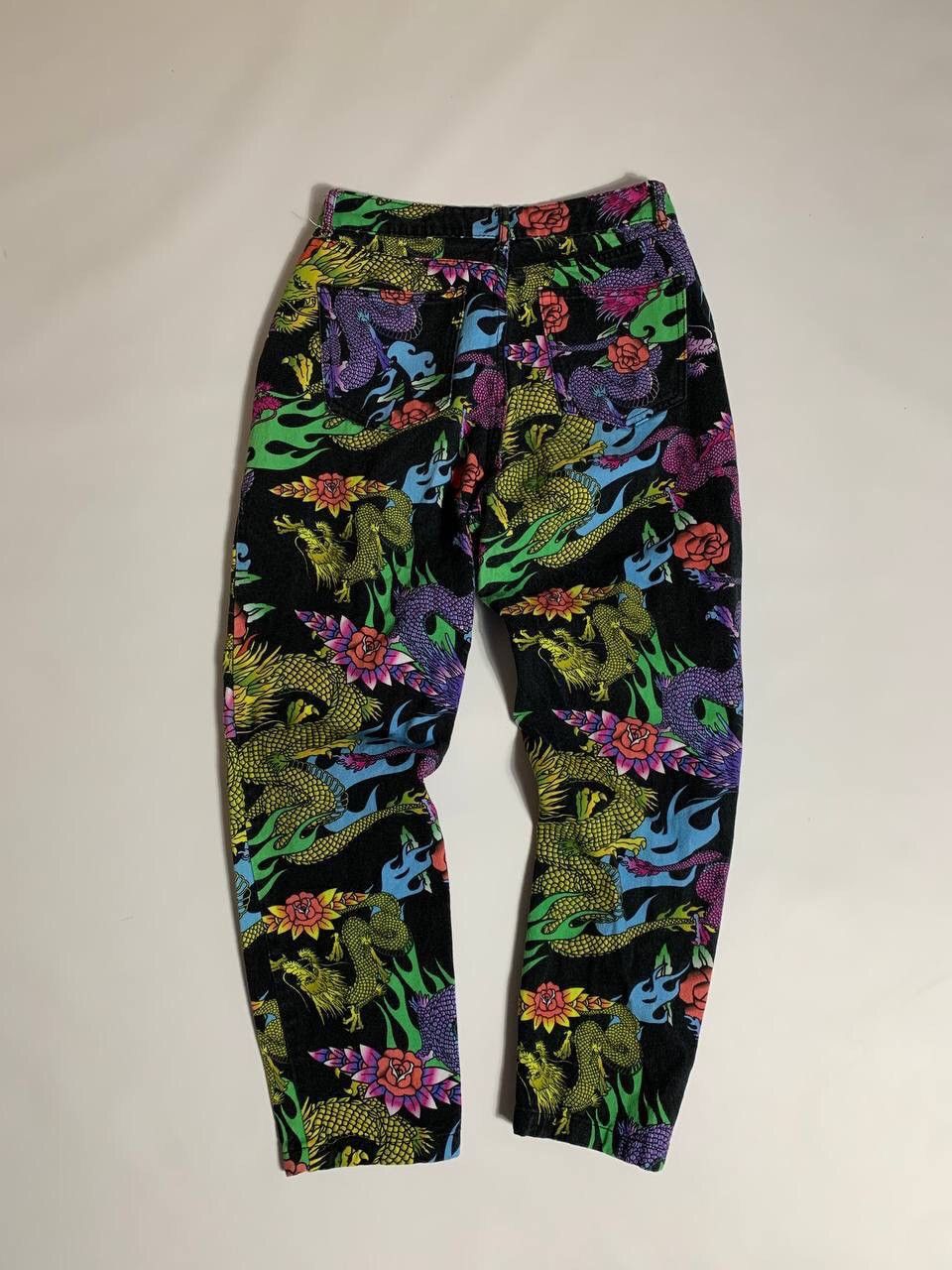 Jaded London Crazy Y2K Jaded London Dragons Pants Size 28" / US 6 / IT 42 - 5 Thumbnail