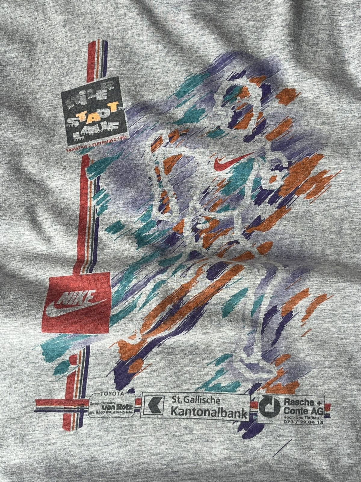 Nike Vintage T-shirt Nike 70’S-80’S BIG LOGO Streetwear Y2K Style Size US M / EU 48-50 / 2 - 3 Thumbnail