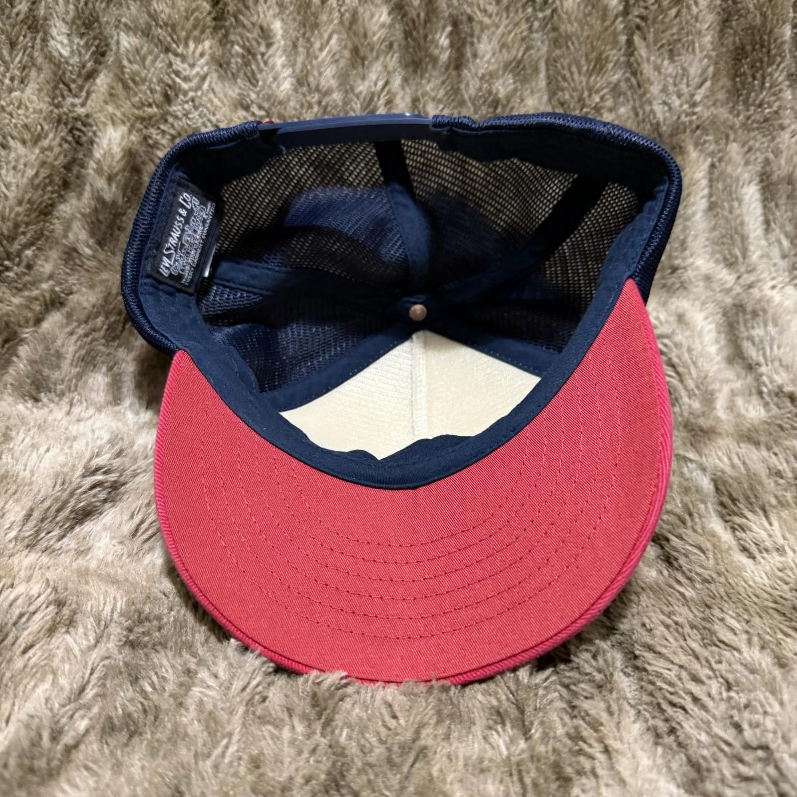 Levi's Vintage Levi’s Trucker Snapback Hat O/S Cap Men’s Size ONE SIZE - 6 Thumbnail