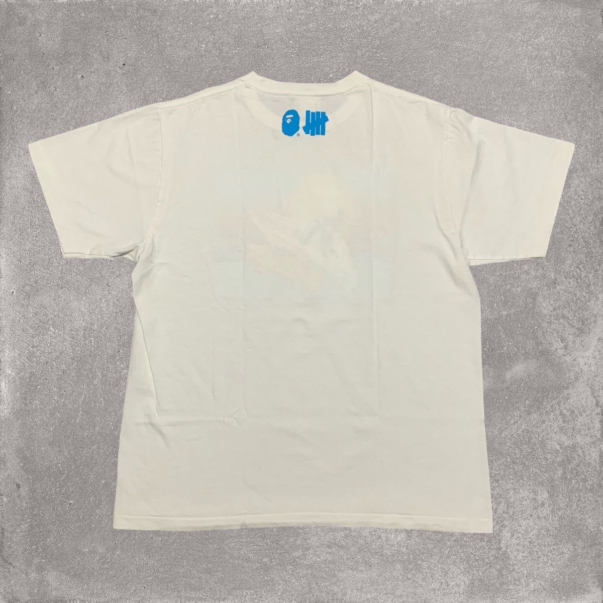 Bape Bape Large Undefeated Surfing Ape Head White A Bathing Tee Size US L / EU 52-54 / 3 - 2 Thumbnail