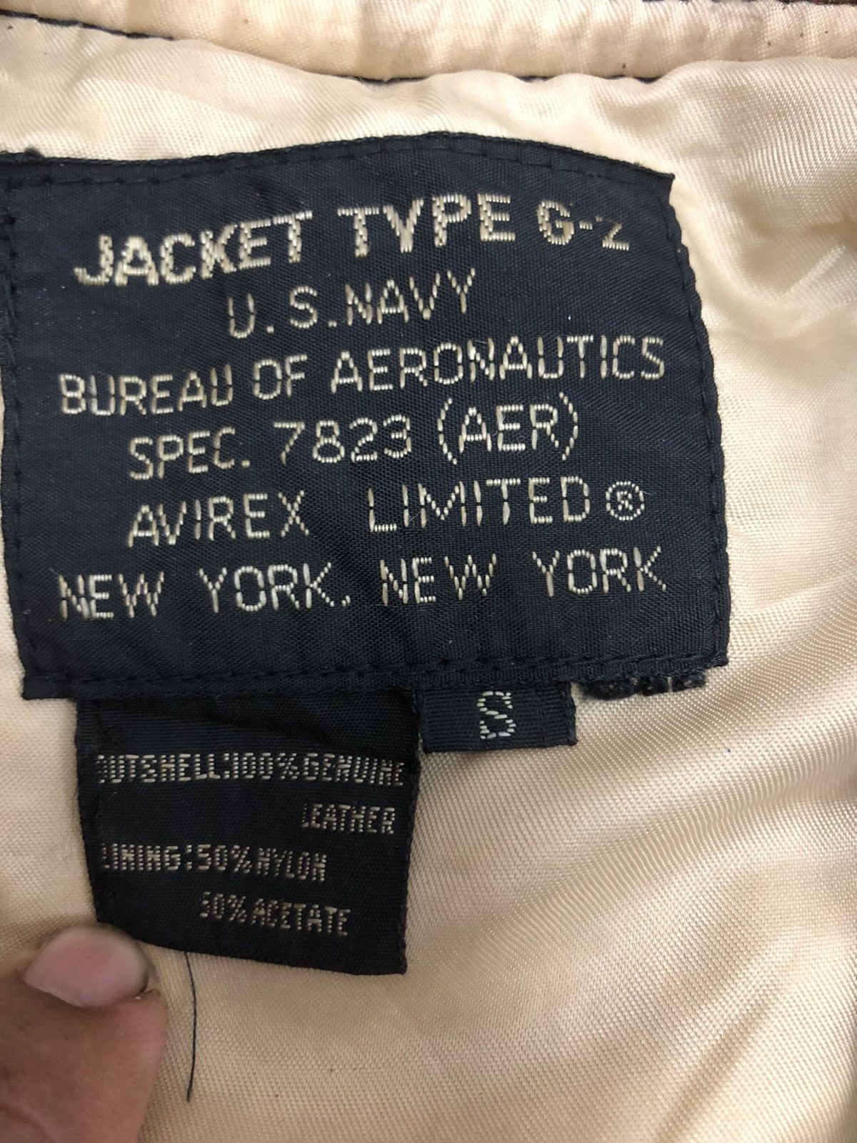 Avirex AVIREX 1980s Vintage Short Leather Bomber Flight JacketBrown Size US M / EU 48-50 / 2 - 7 Thumbnail