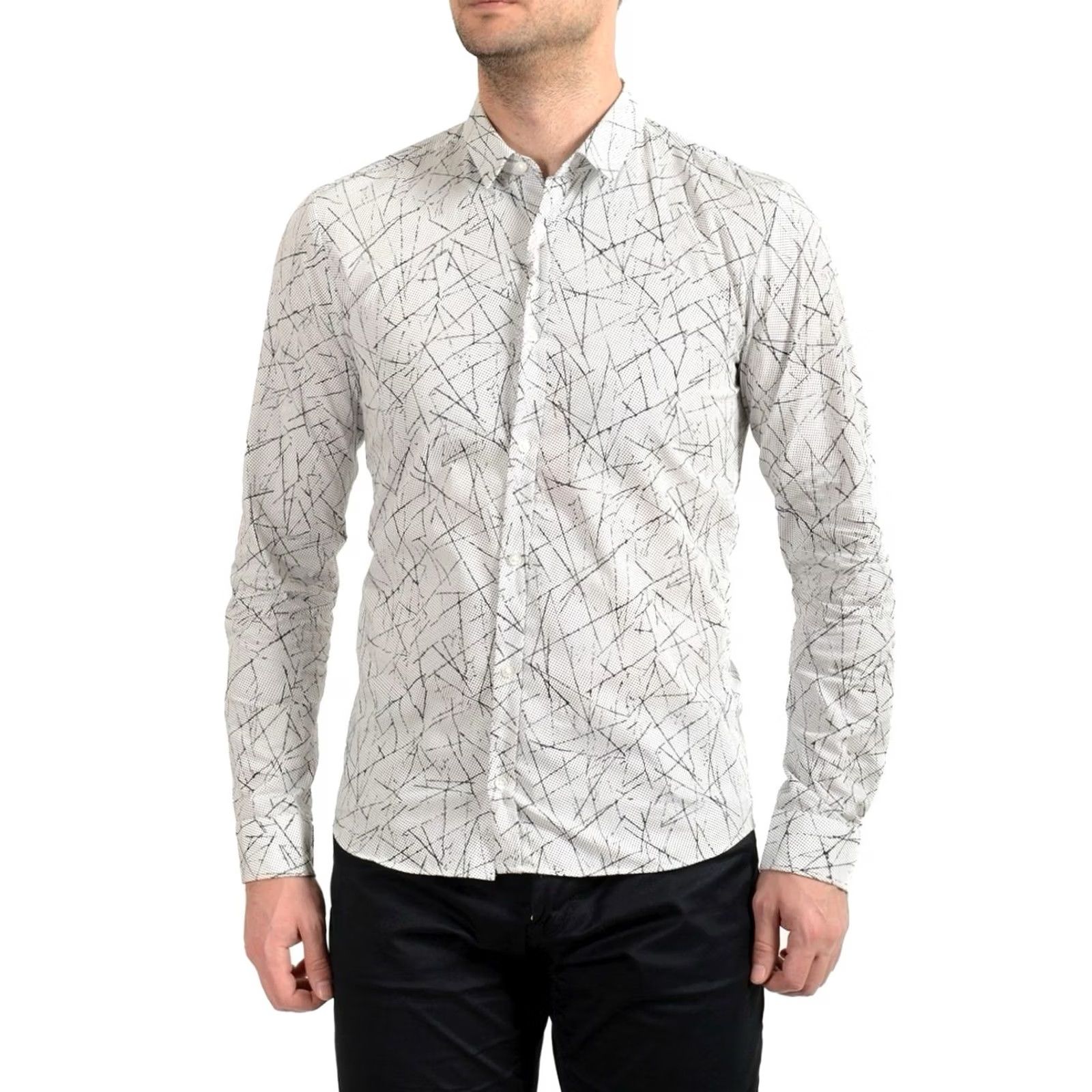 Hugo Boss HUGO BOSS Shirt White Art Extra Slim Fit M Mens Size US M / EU 48-50 / 2 - 3 Thumbnail