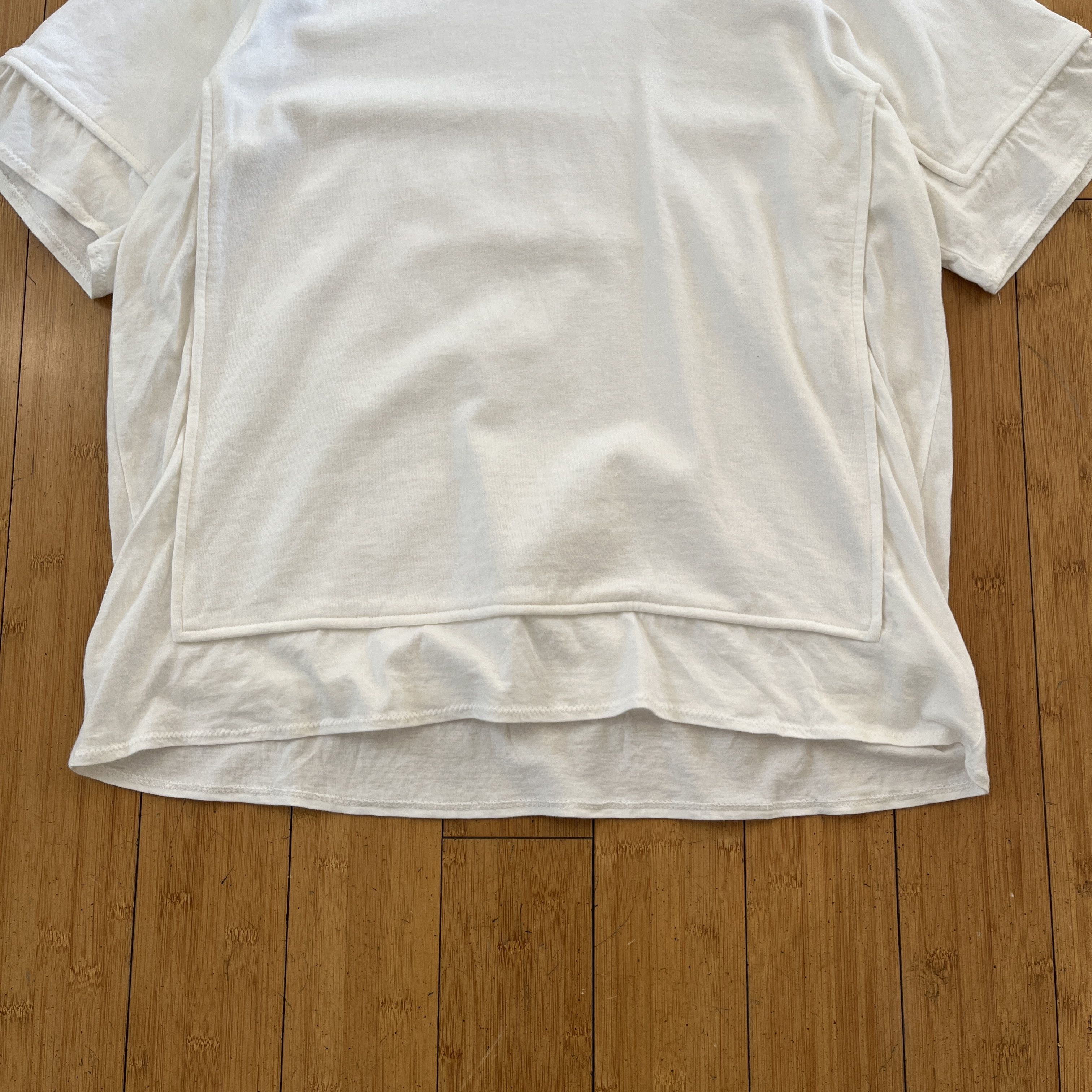 Comme des Garcons Homme Plus Comme des Garçons Homme Plus Double Layer T-Shirt Size US S / EU 44-46 / 1 - 3 Thumbnail