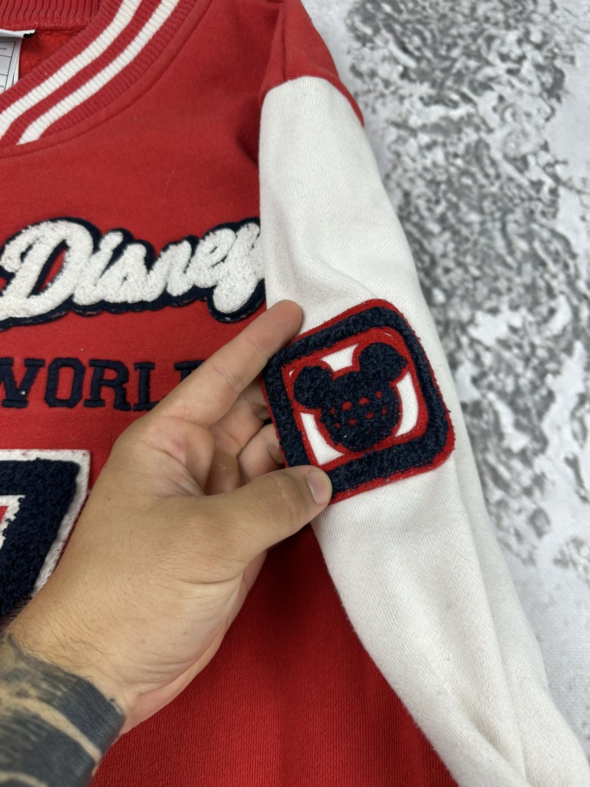 Disney Vintage Walt Disney World 71 Mickey Mouse Bomber Size US XXL / EU 58 / 5 - 8 Thumbnail