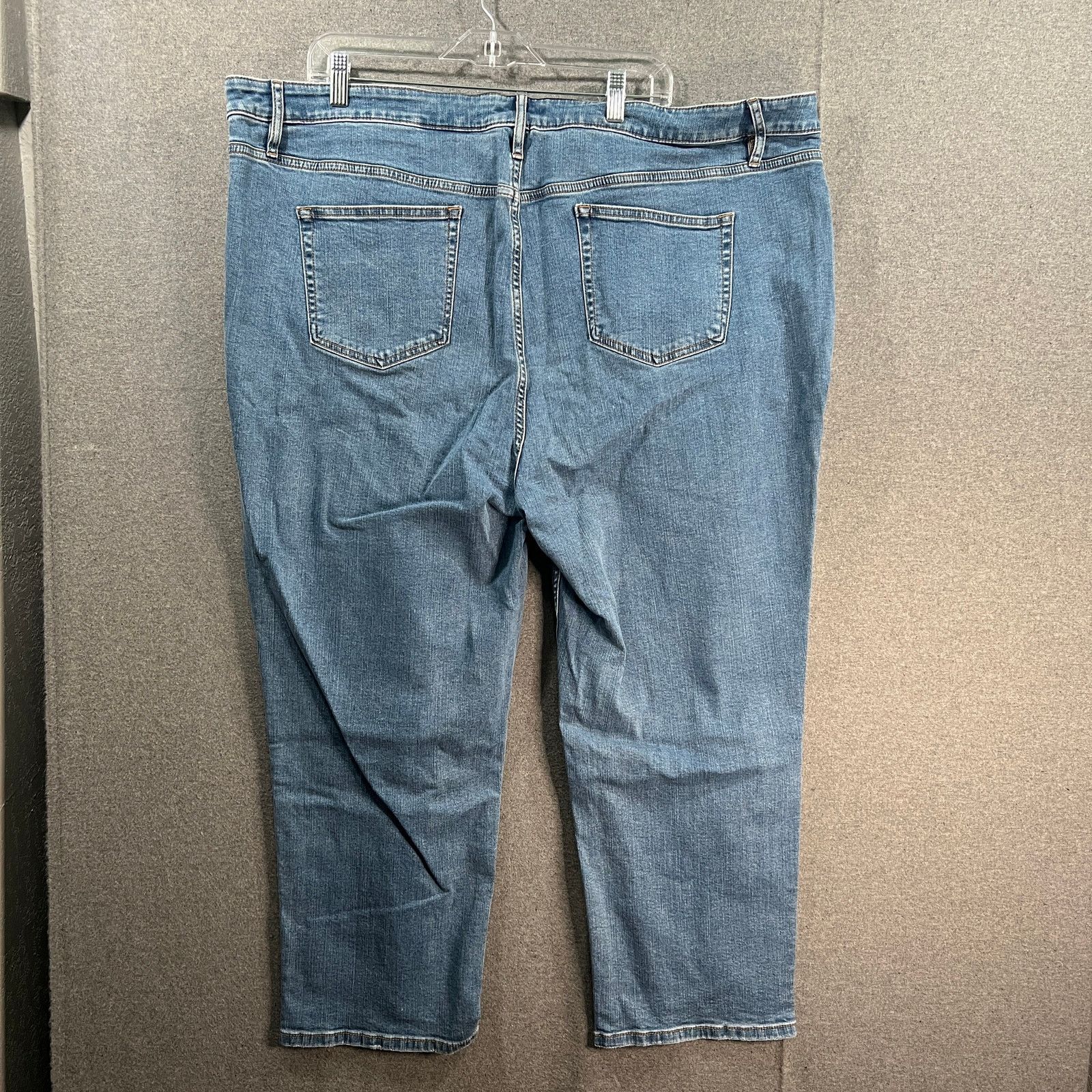 Other Candace Cameron Bure Cropped Straight Leg Jeans BigSur Size 26" / US 2 / IT 38 - 2 Thumbnail