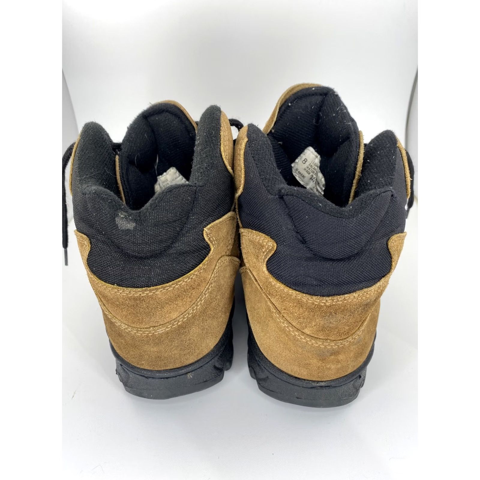 Vintage Northwest Territory Leather Upper Boots Brown Tan Tie Up Hiking/Work Men’s 8 Brown Boots Mens Size US 8 / EU 41 - 3 Thumbnail