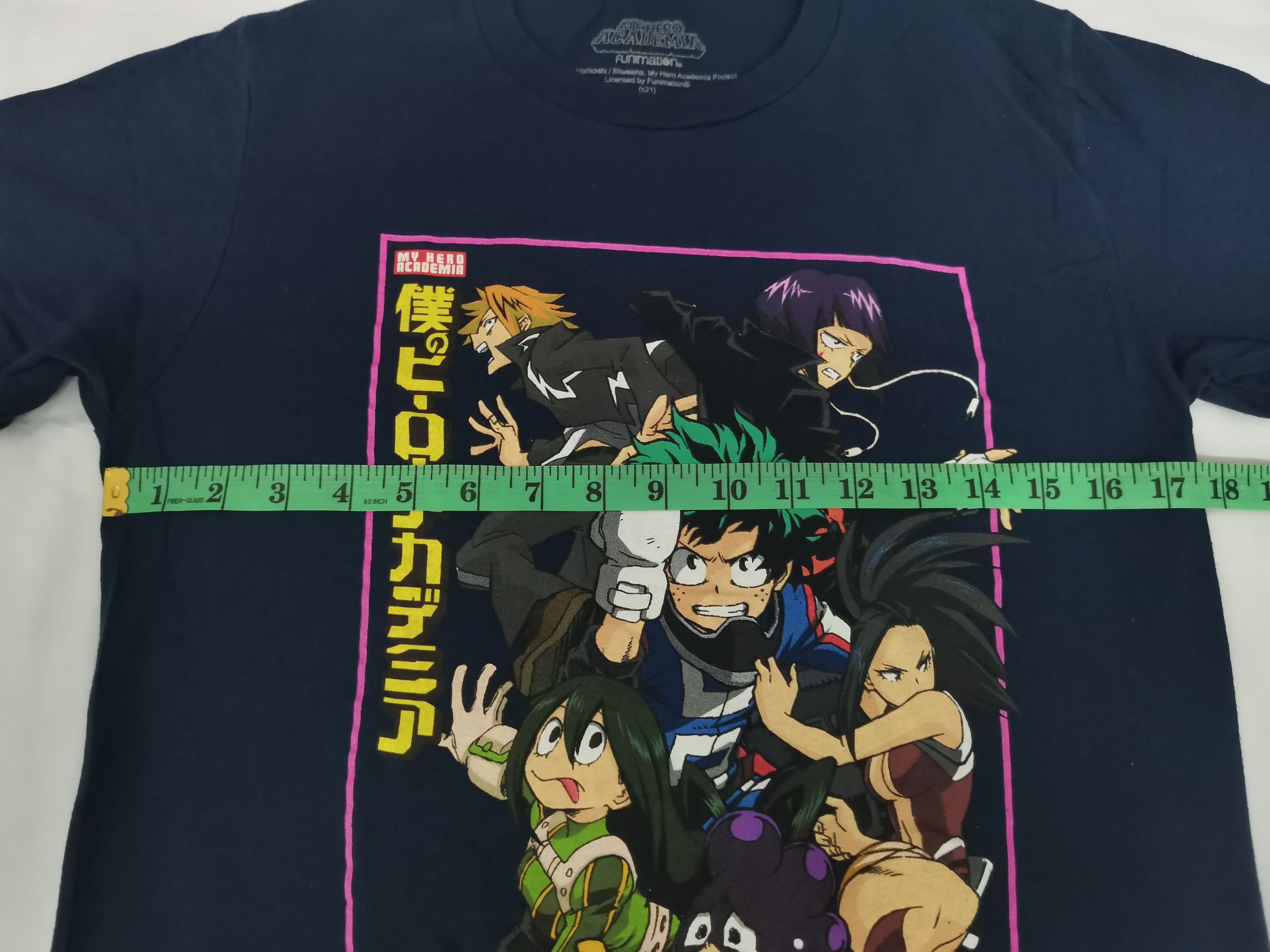 Anime My Hera Academia Japan Anime Tee Akira Bleach Devilman Size US S / EU 44-46 / 1 - 5 Thumbnail