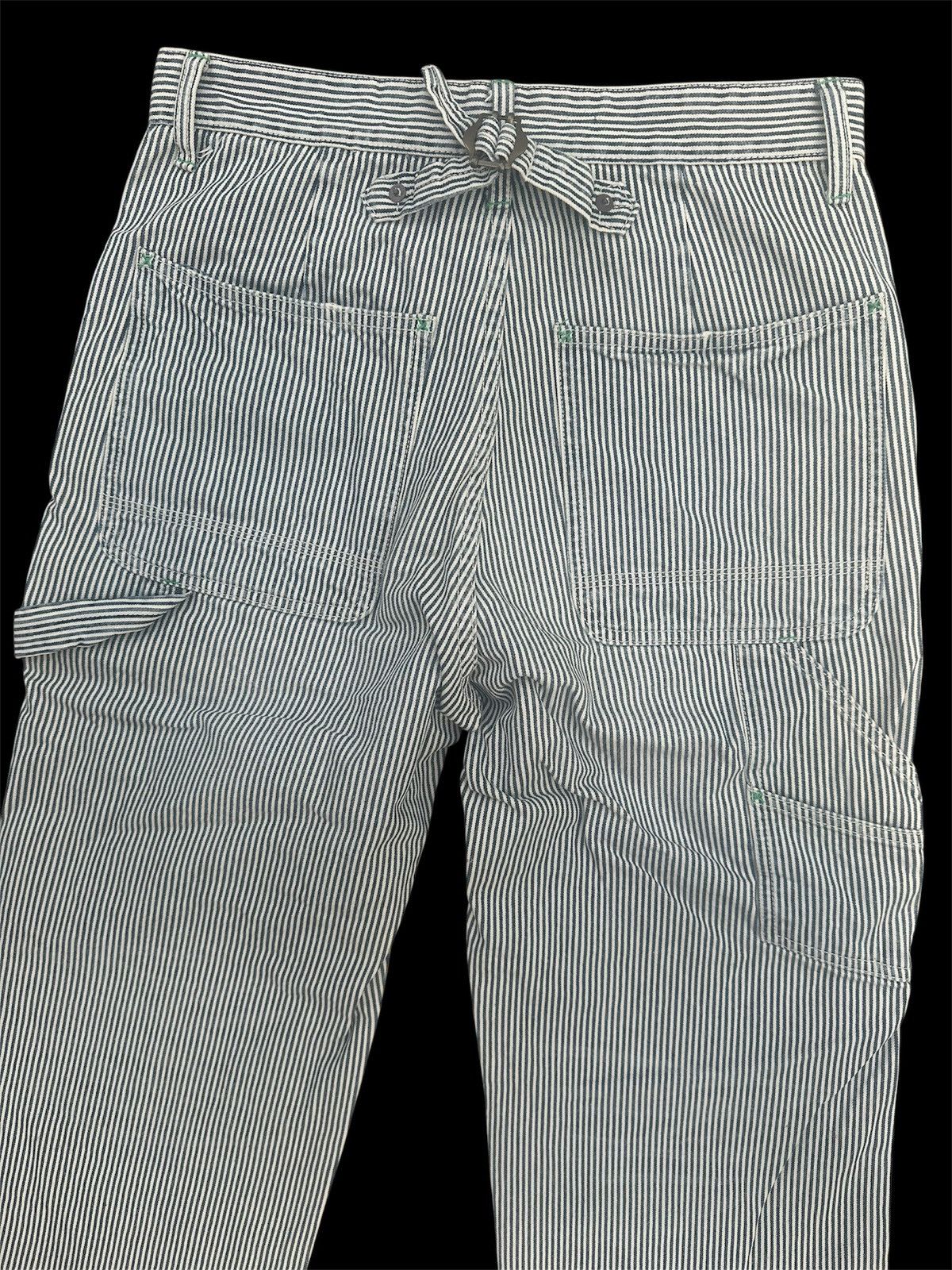 Freewheelers Surplus Craftmen Double Knee Carpenter Buckle Back Hickory Size US 30 / EU 46 - 11 Thumbnail