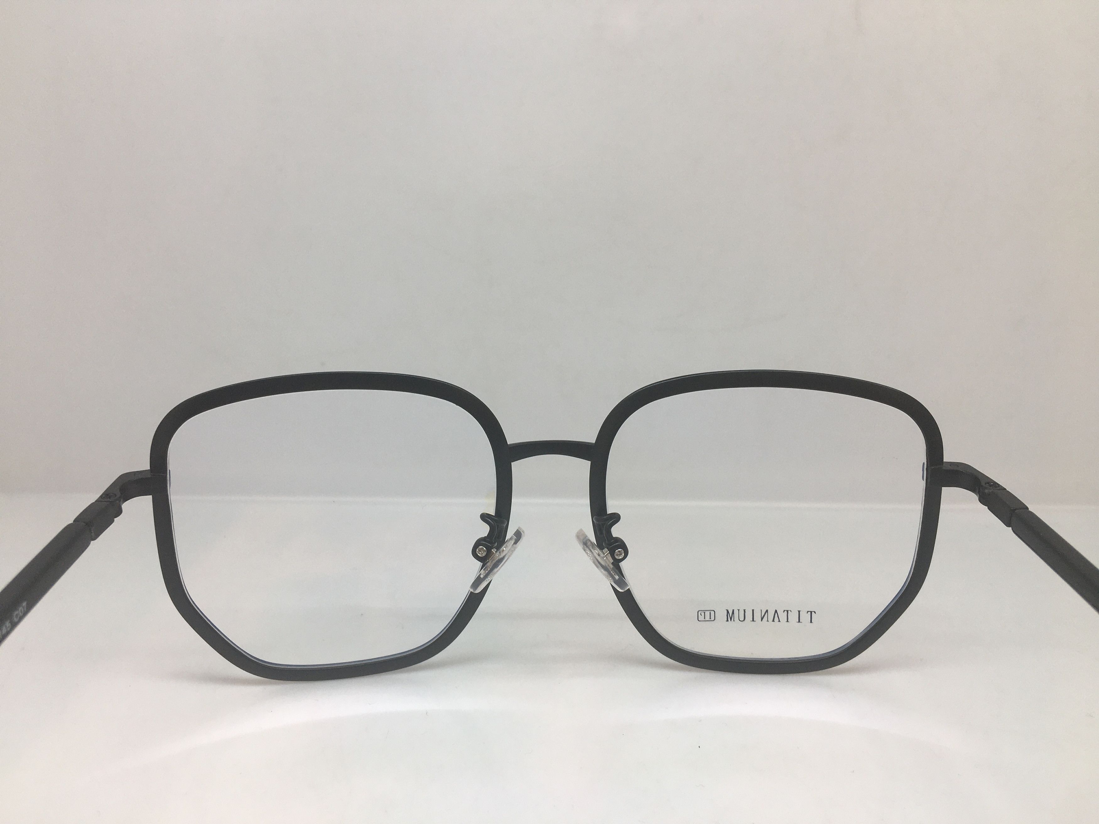 Other Oversize Black Titanium ROCKABILLY Eyeglasses Frame Size ONE SIZE - 4 Thumbnail