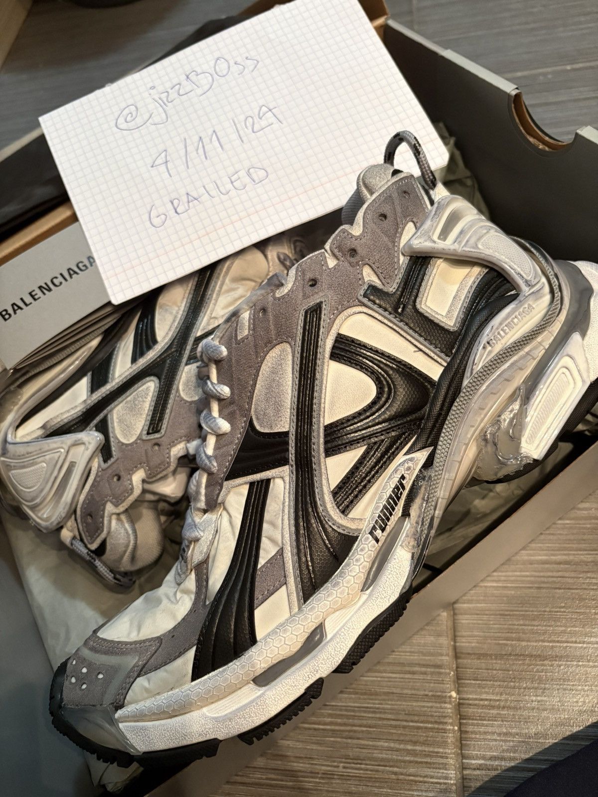 Balenciaga Balenciaga Runner Size US 11 / EU 44 - 3 Thumbnail